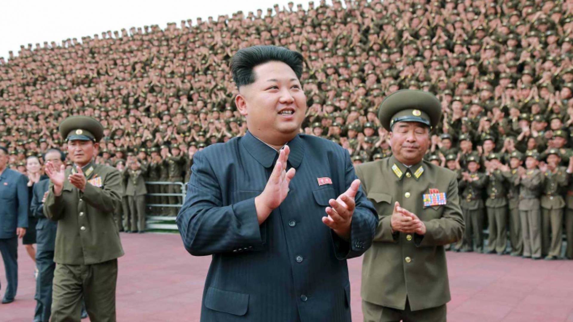 الرئيس الكوري الشمالي كيم جونغ أون
