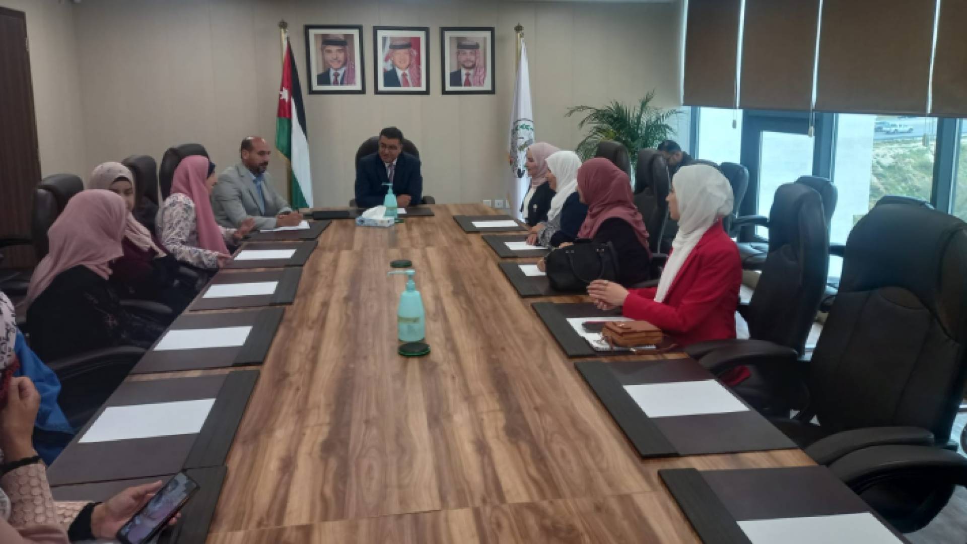 لقاء وزير الزراعة المهندس خالد الحنيفات بالاتحاد النوعي للمزارعات