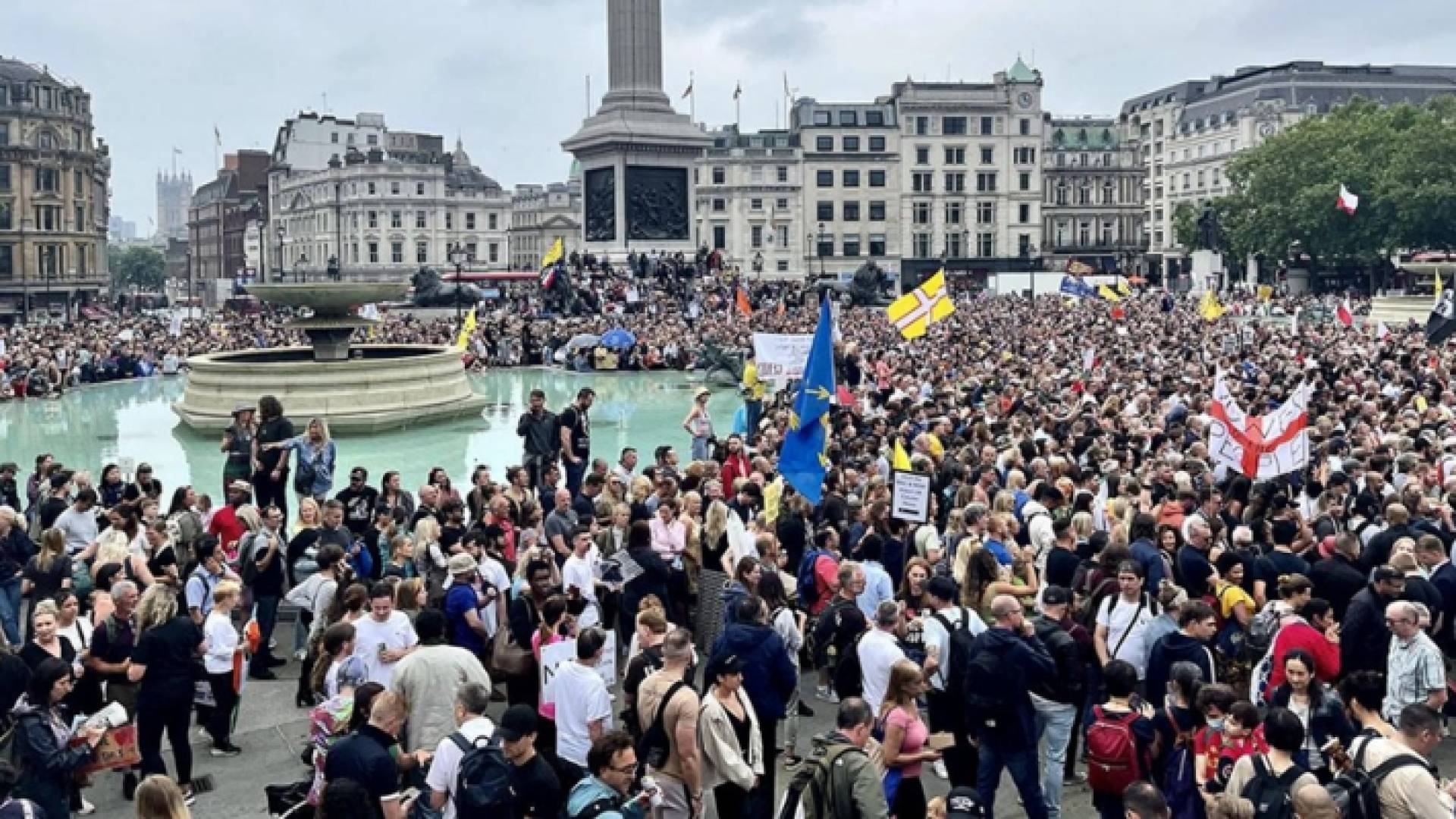 تجمع في لندن