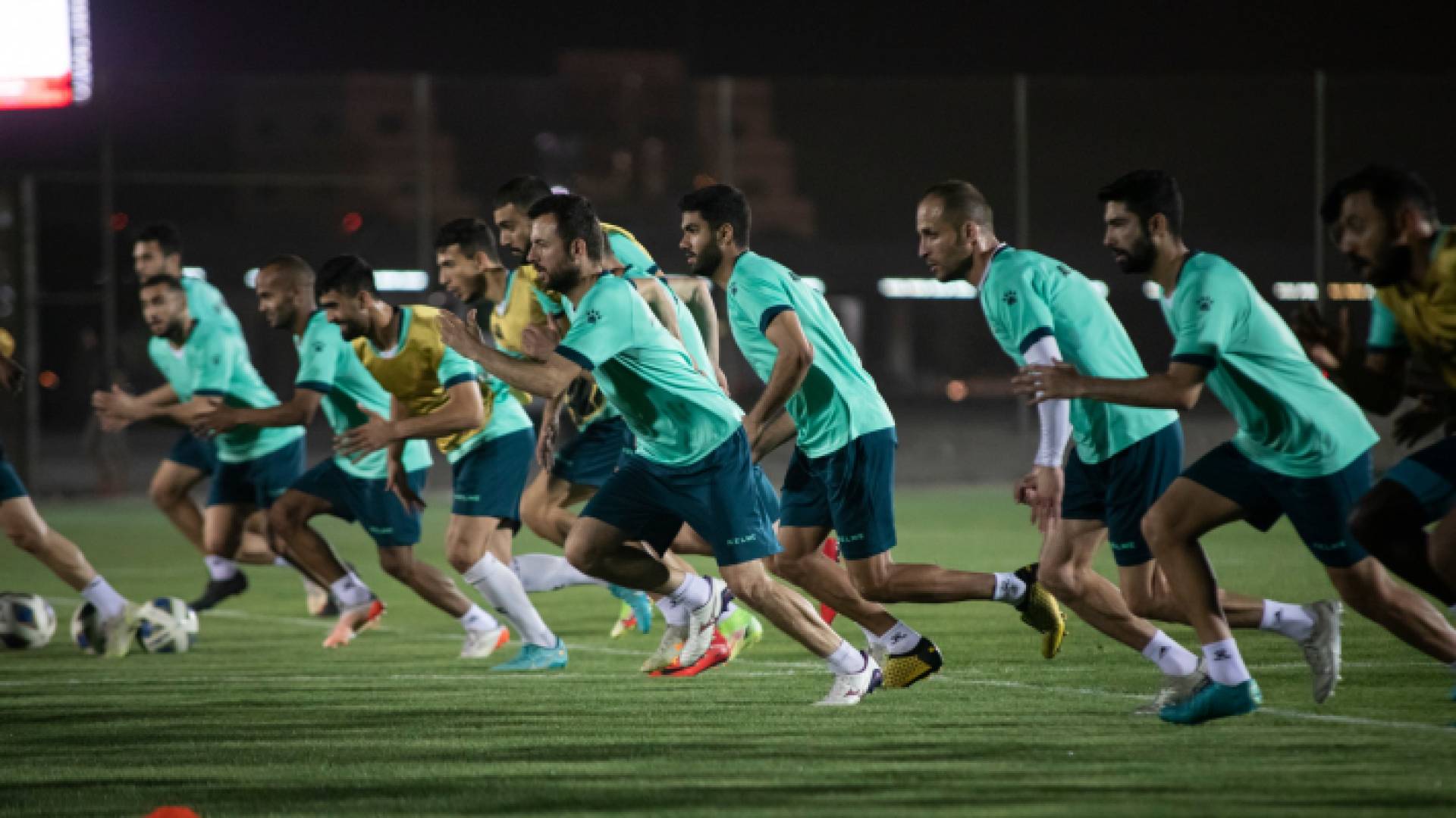 جانب من تدريبات الوحدات