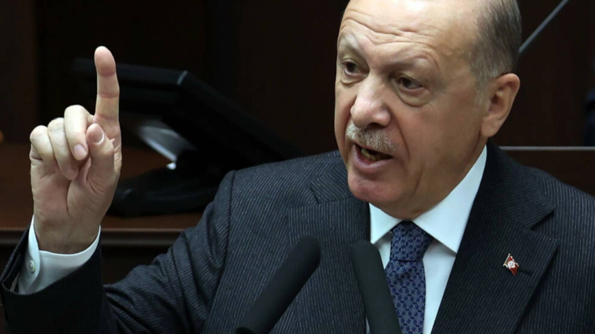 الرئيس التركي رجب طيب اردوغان يلقي خطابا في الجمعية الوطنية التركية