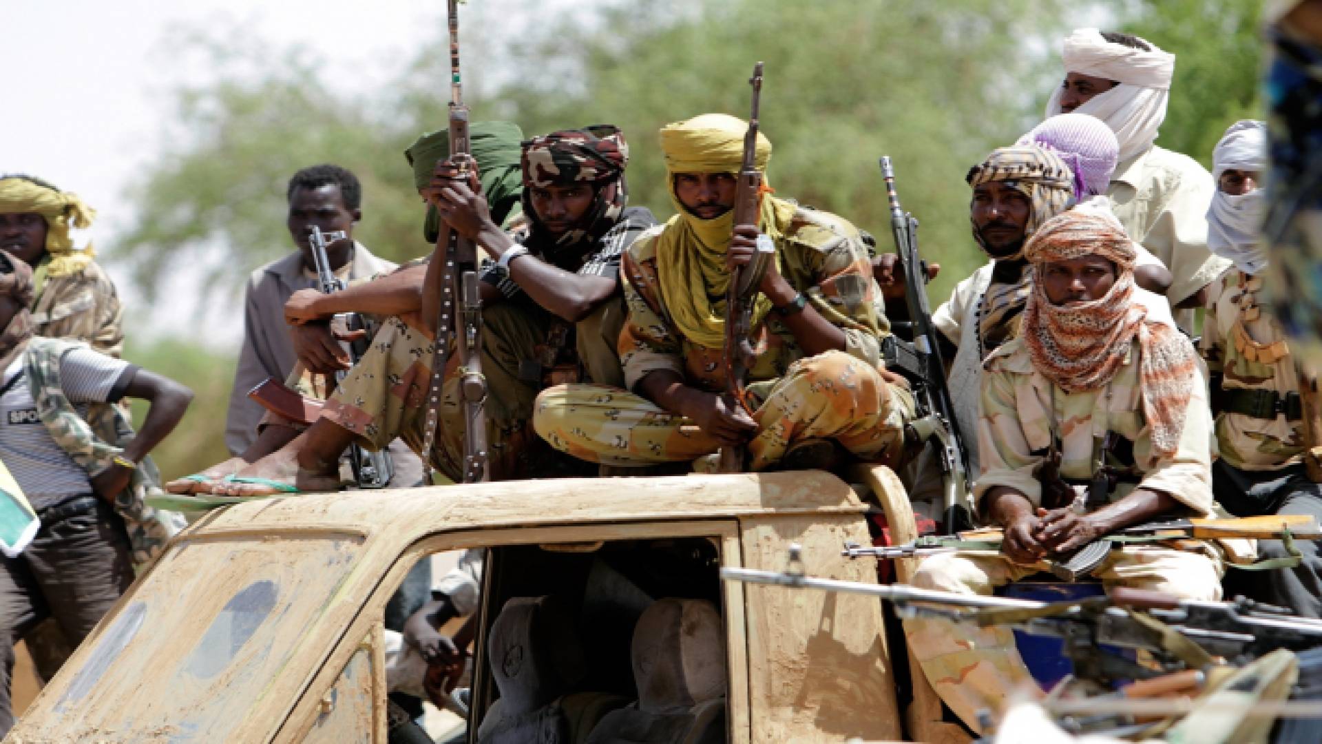 مسلحون في دارفور - أرشيفية