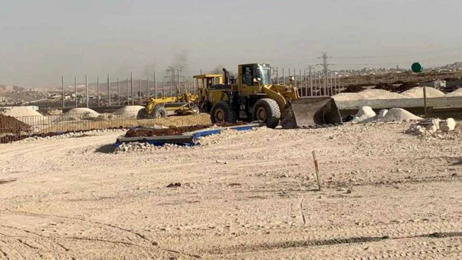 أعمال إنشائية بركة البيبسي