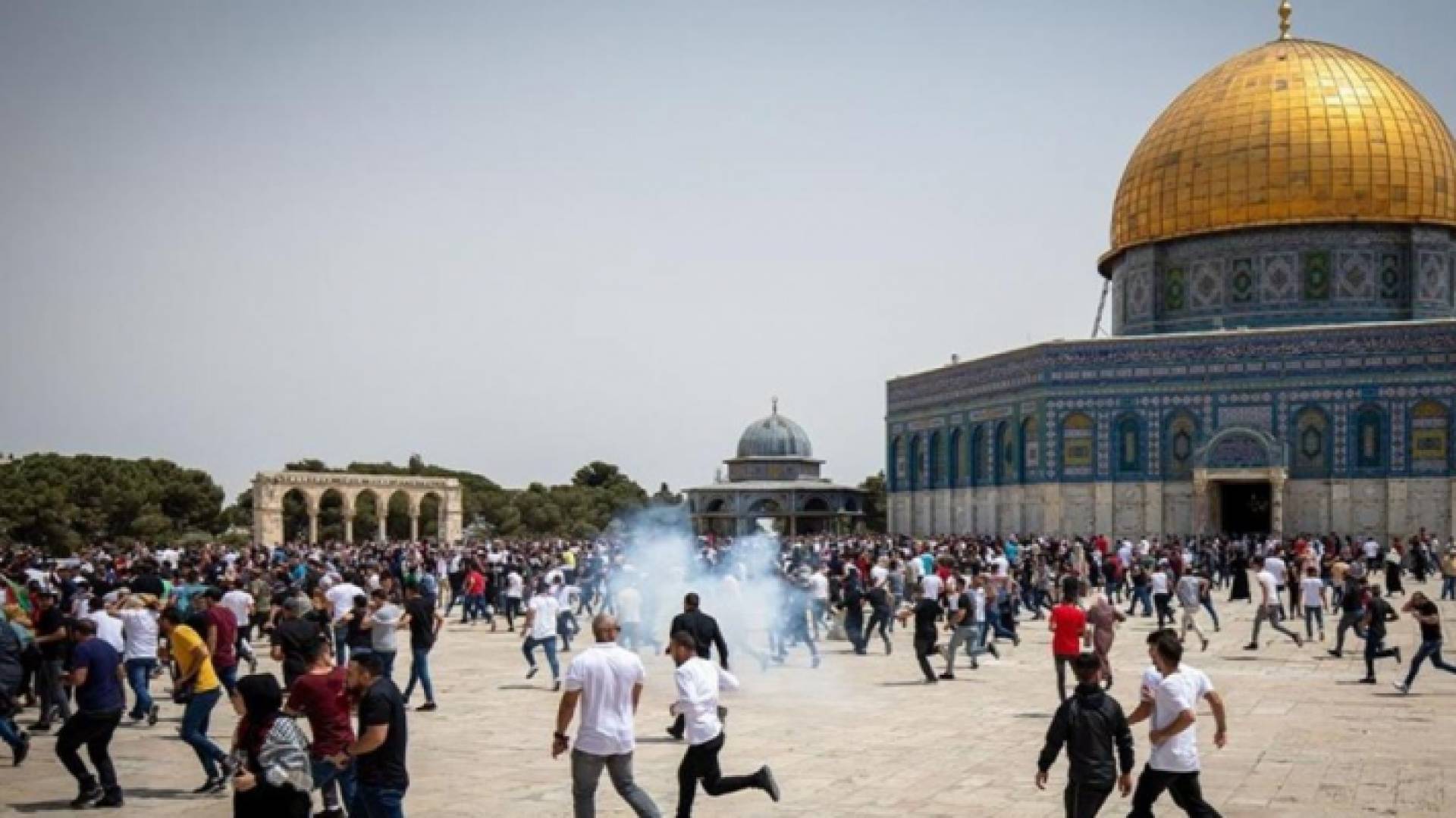 مواجهات بين الفلسطينيين وقوات الاحتلال