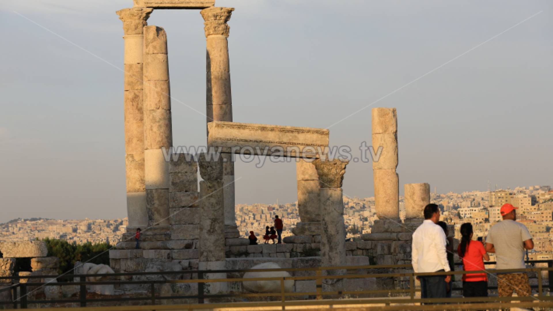 جبل القلعة في العاصمة عمان