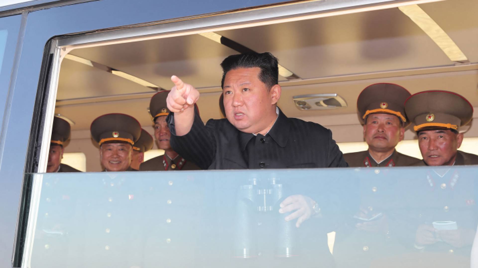 الزعيم الكوري الشمالي كيم جونغ أون