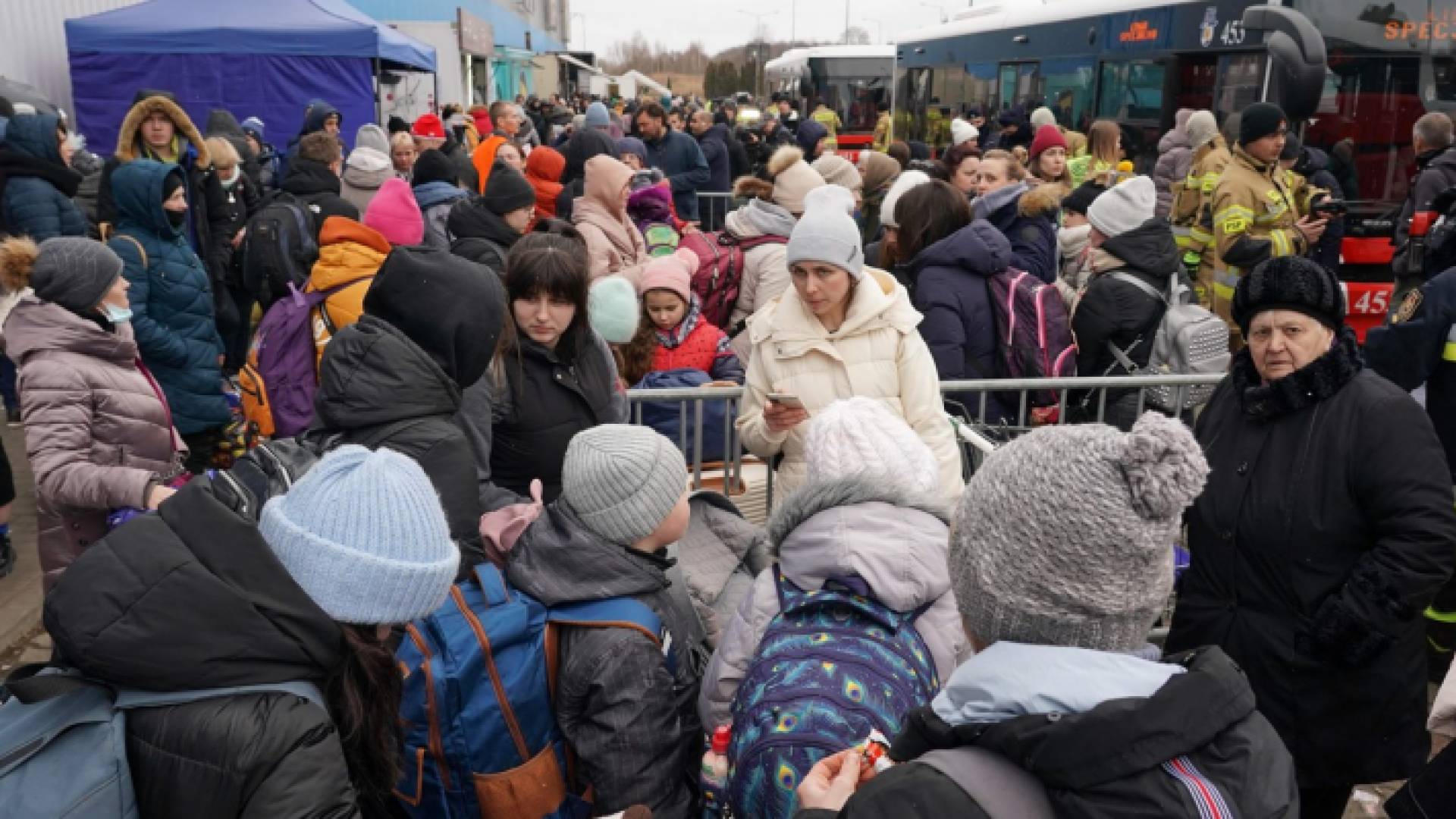 لاجئون أوكرانيون - أرشيفية