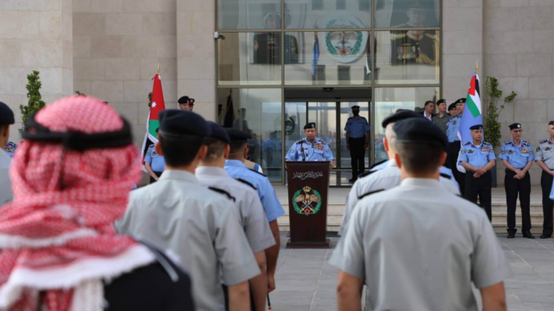 مدير الامن العام اللواء الركن حسين الحواتمة