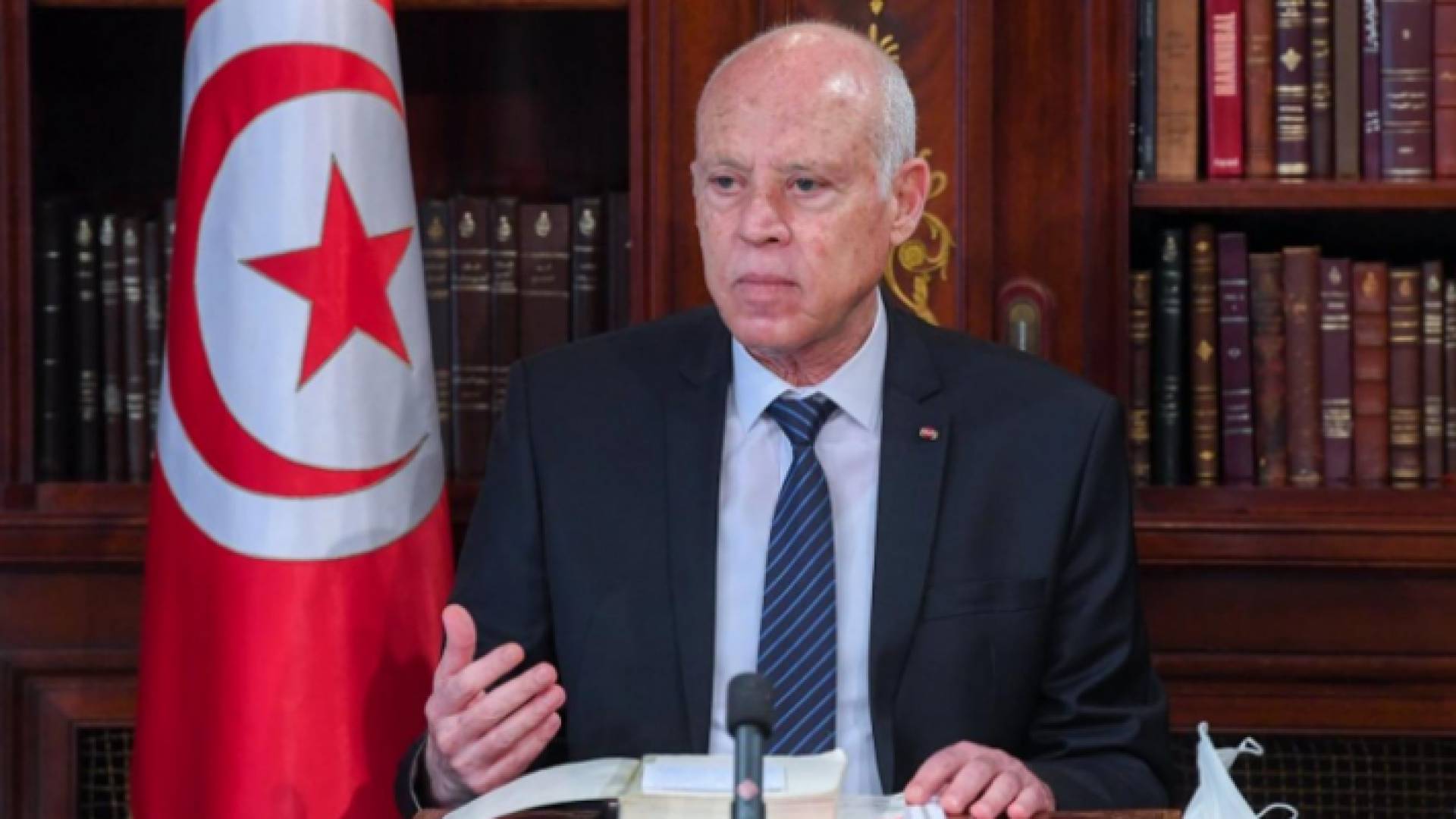 الرئيس التونسي قيس سعيّد