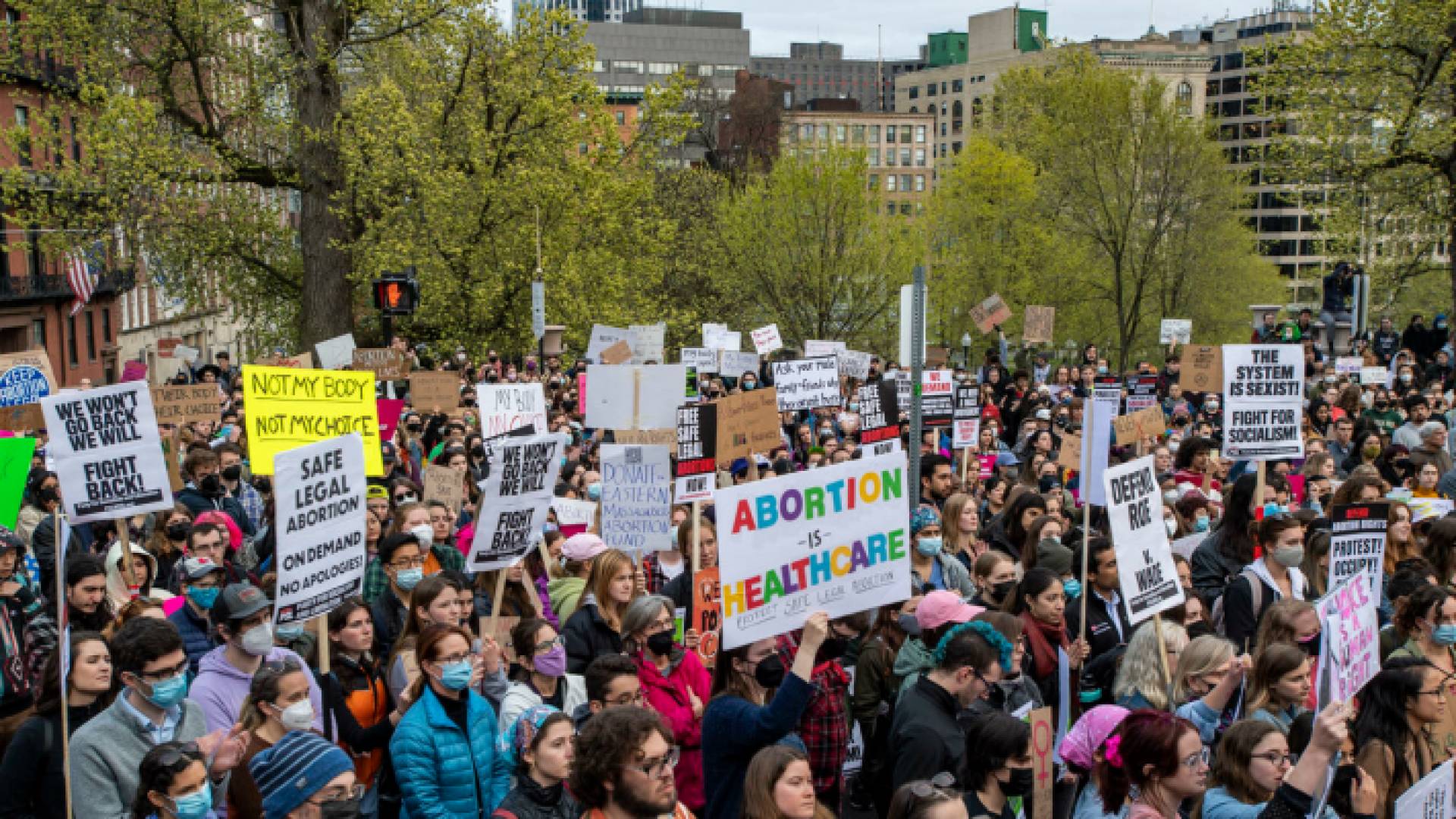 جانب من التظاهرات