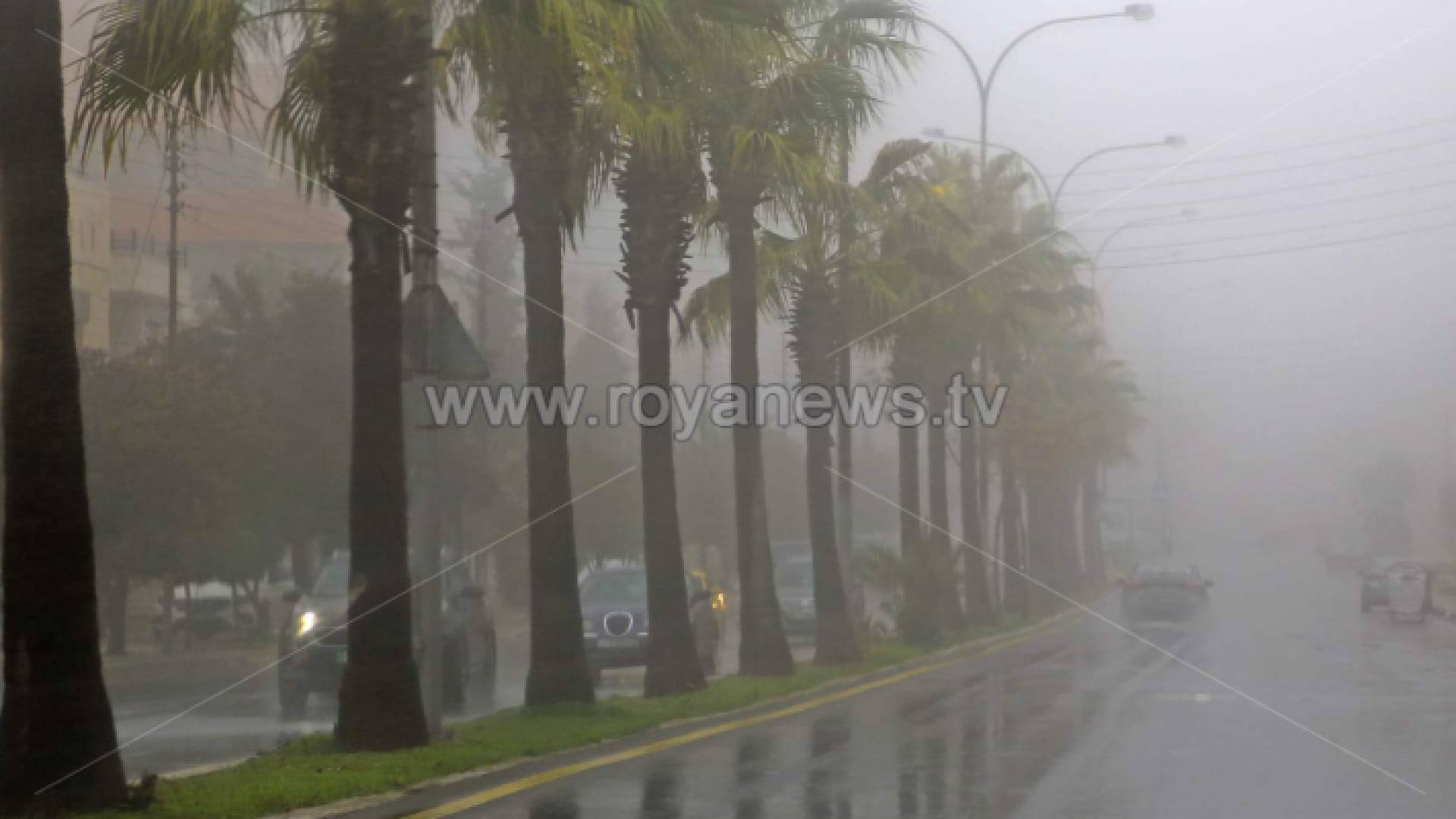 اماطر في العاصمة عمان - ارشيفية