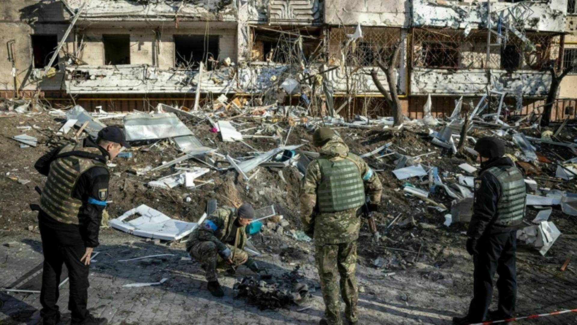 تدمير أحد المصانع في ماريوبول