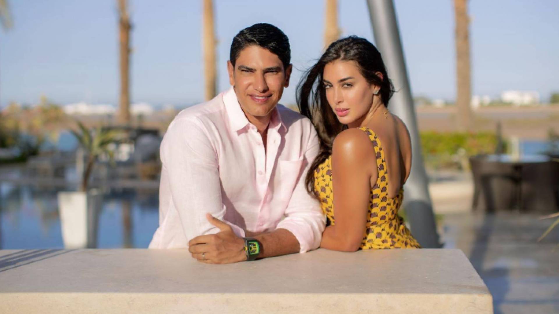 ياسمين صبري وزوجها أحمد أبو هشيمة