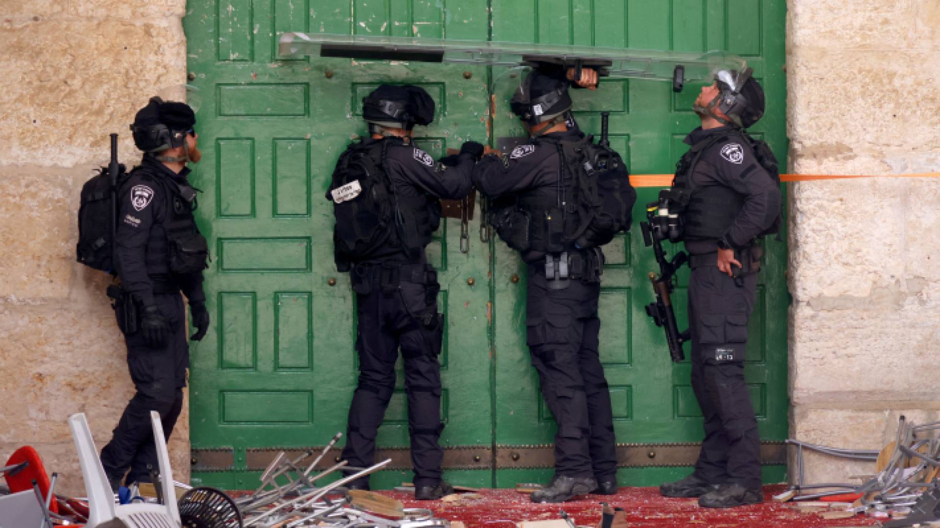 قوات الاحتلال الإسرائيلي تقتحم المسجد الأقصى