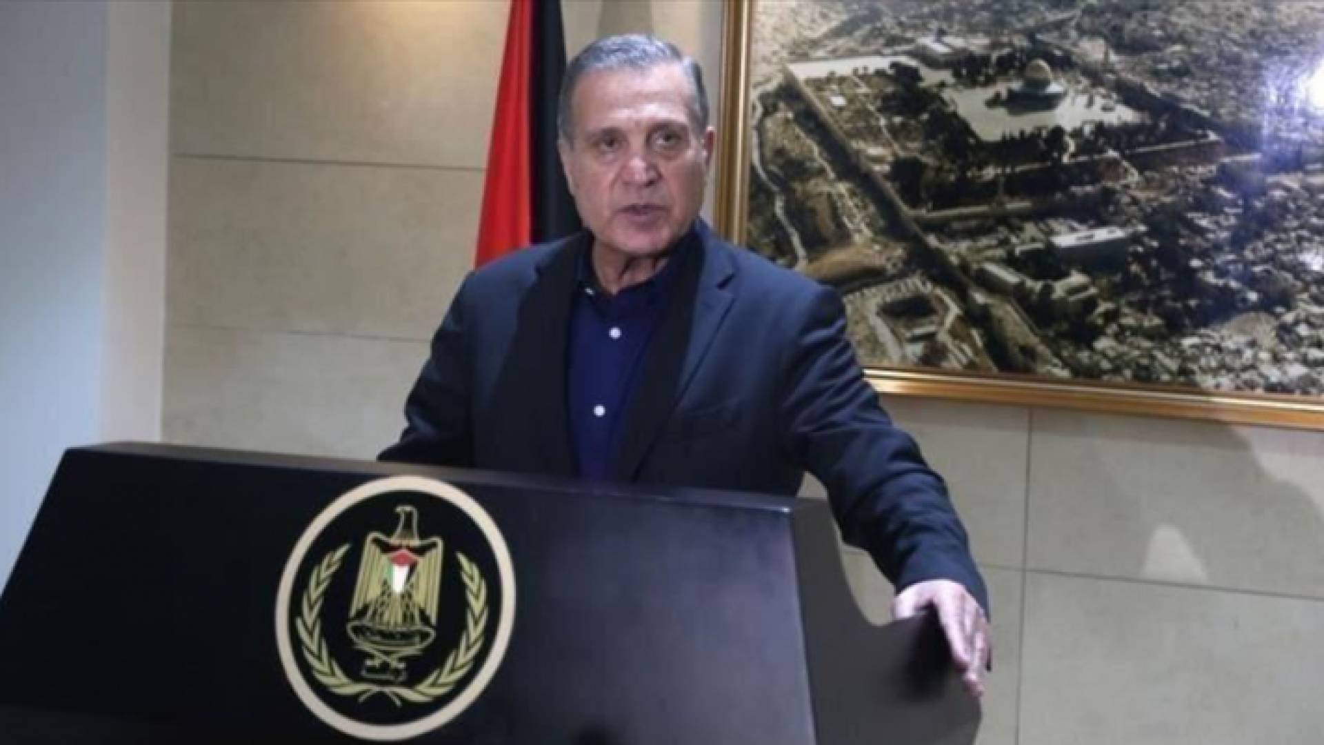 الناطق باسم الرئاسة الفلسطينية نبيل أبو ردينة