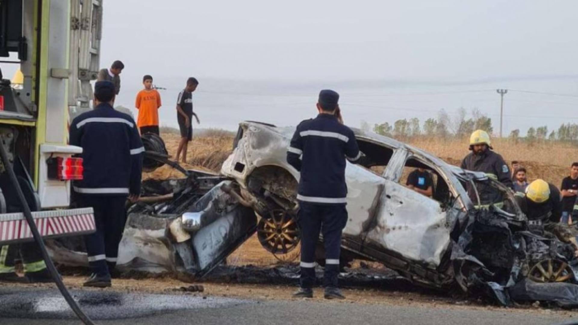 حادث سير في السعودية
