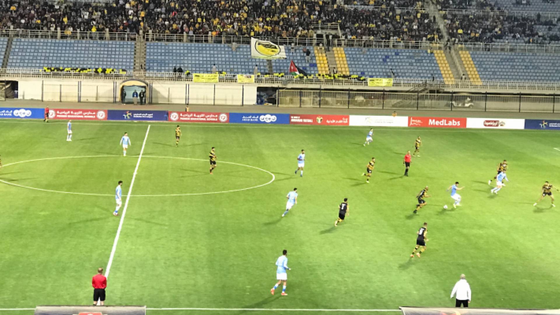 جانب من المباراة