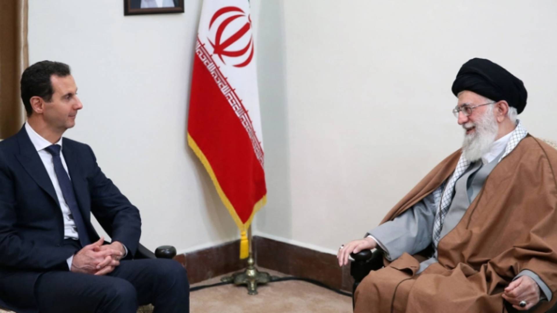 الرئيس السوري بشار الأسد والمرشد الأعلى للجمهورية الإسلامية علي خامنئي