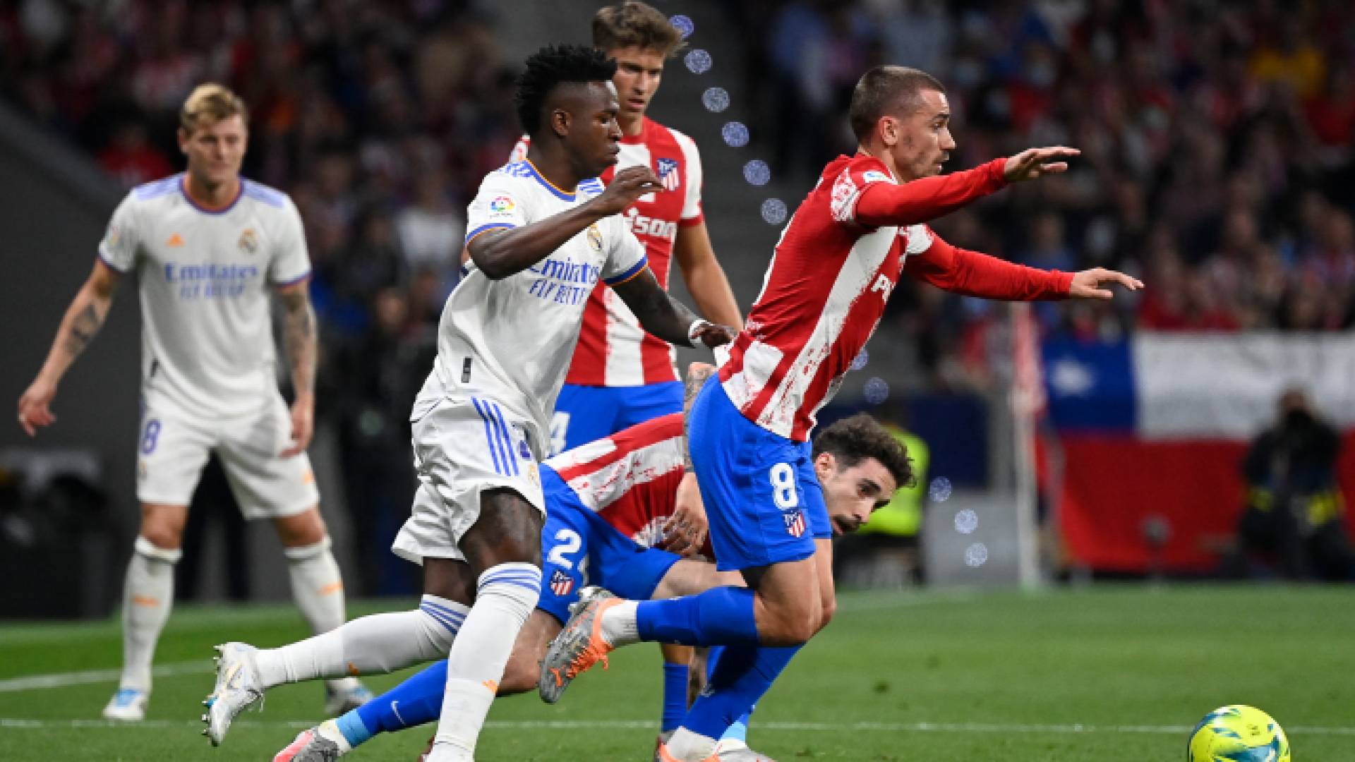 جانب من المباراة