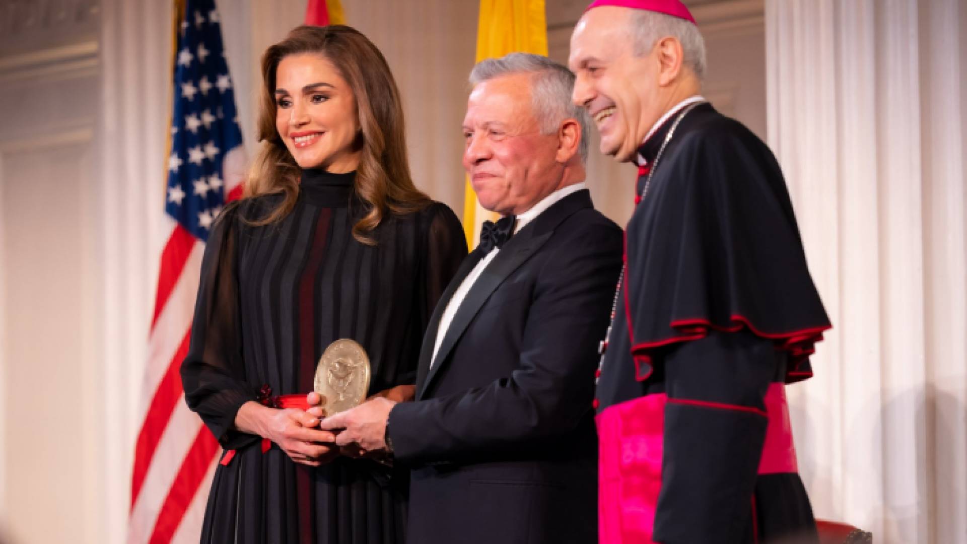 جلالة الملك عبدالله الثاني وجلالة الملكة رانيا العبدالله