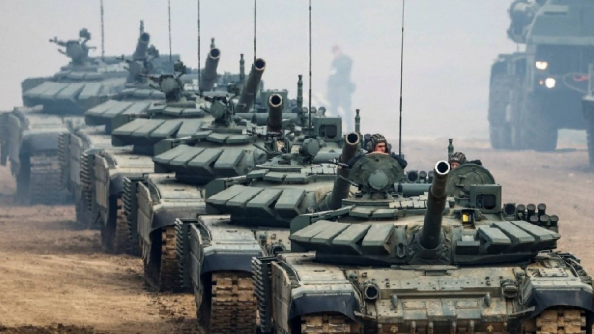 آليات عسكرية روسية