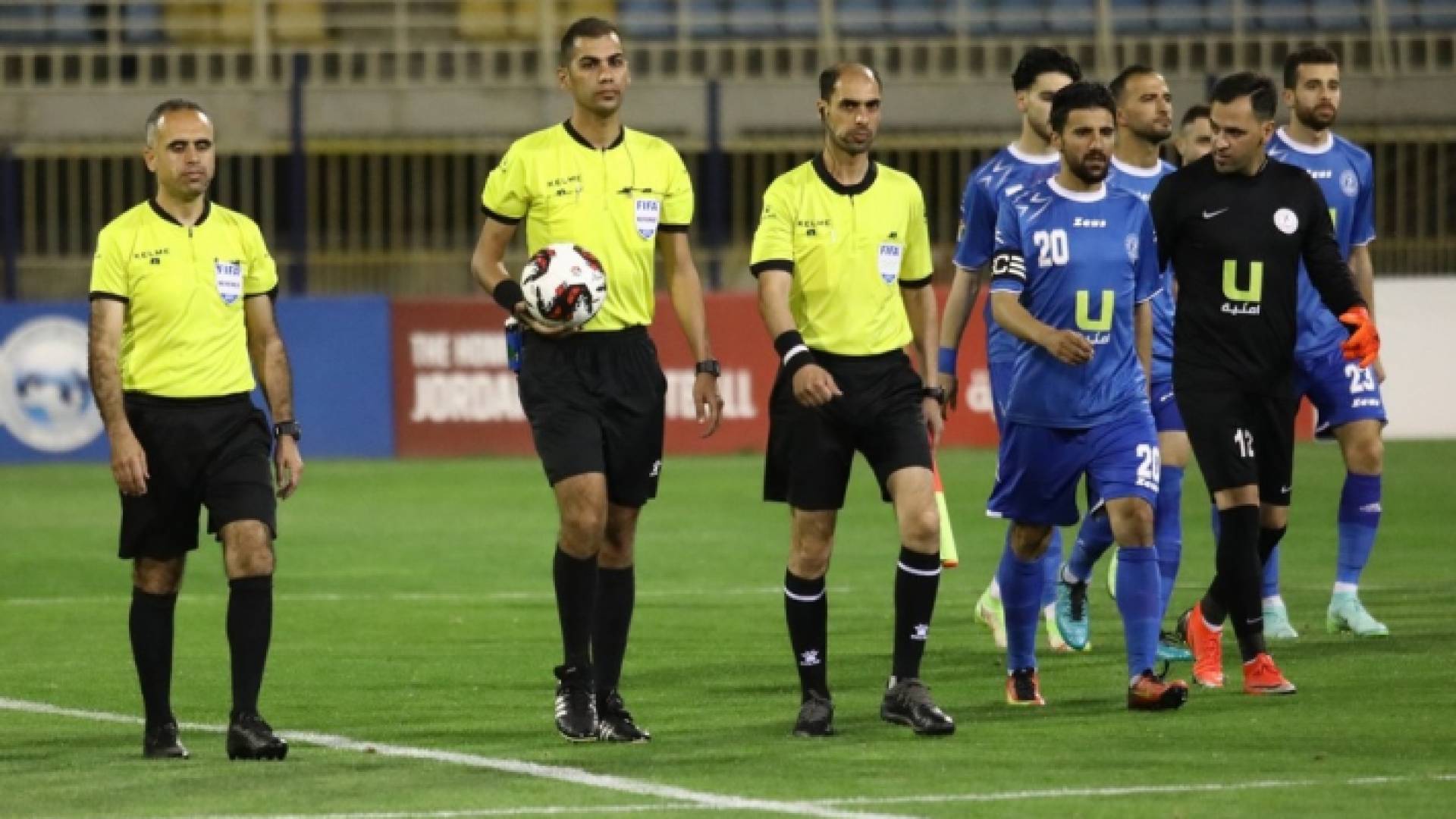 دائرة الحكام تقر بوجود ركلة جزاء صحيحة للوحدات أمام الرمثا