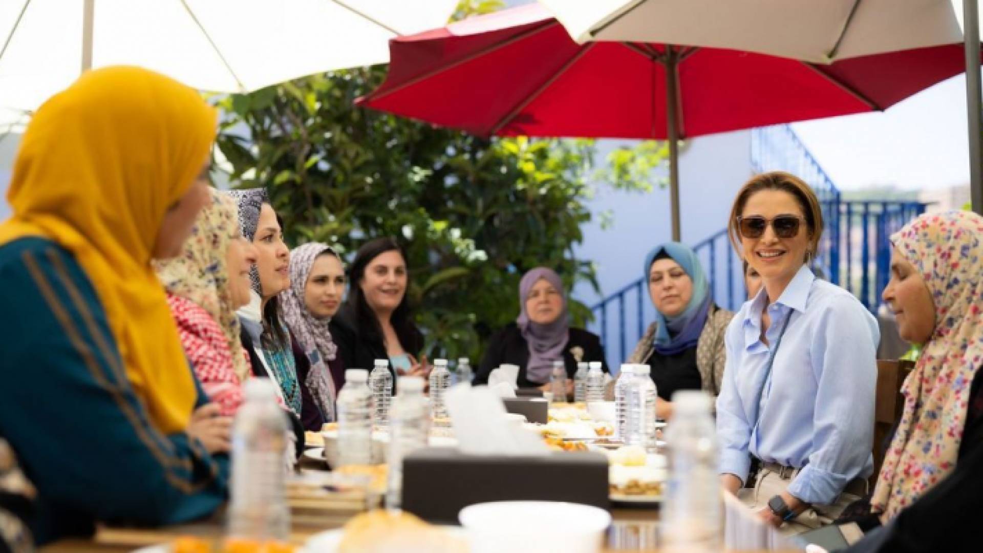 جانب من الزيارة