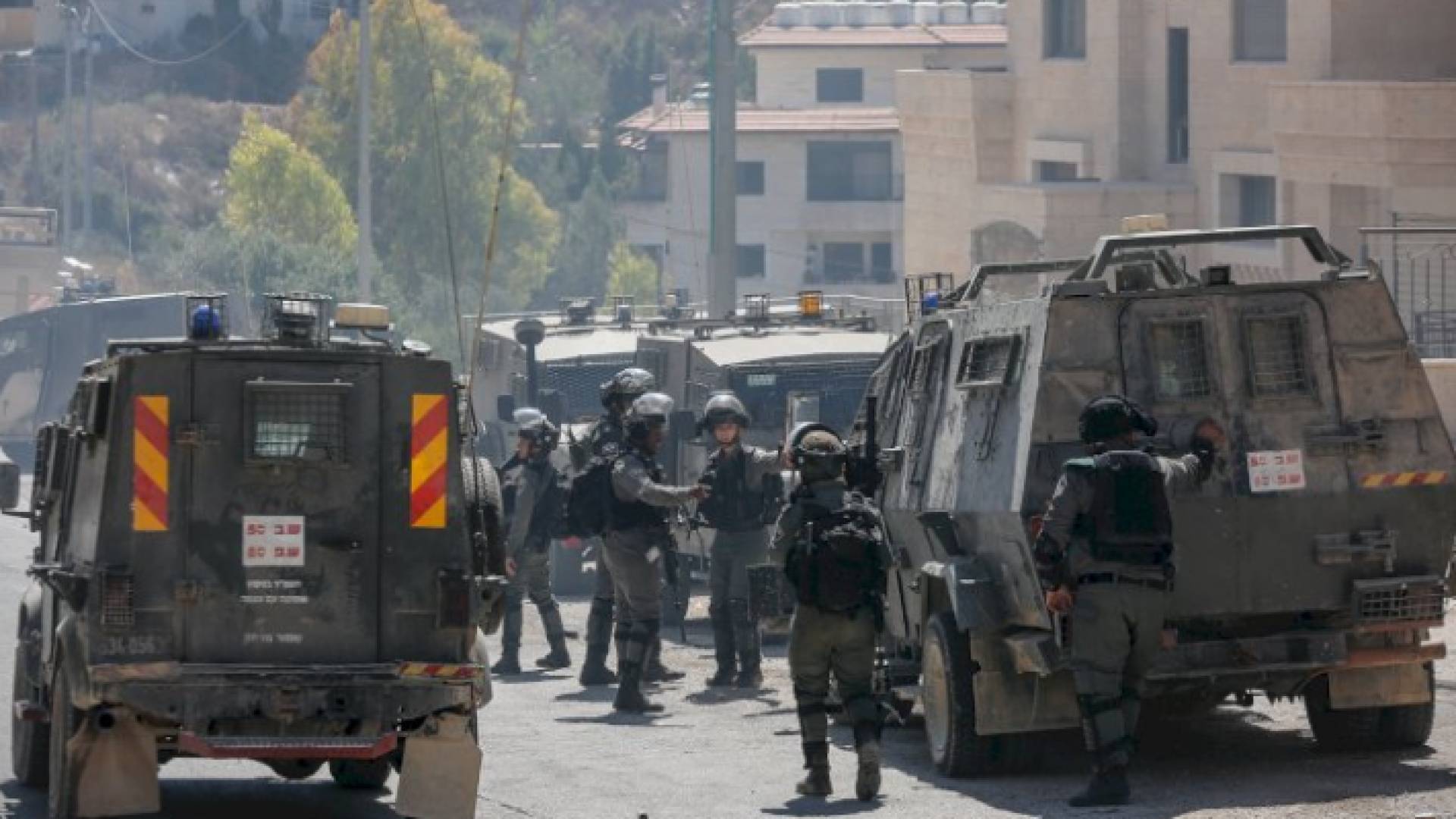 آليات عسكرية تابعة لقوات الاحتلال - أرشيفية