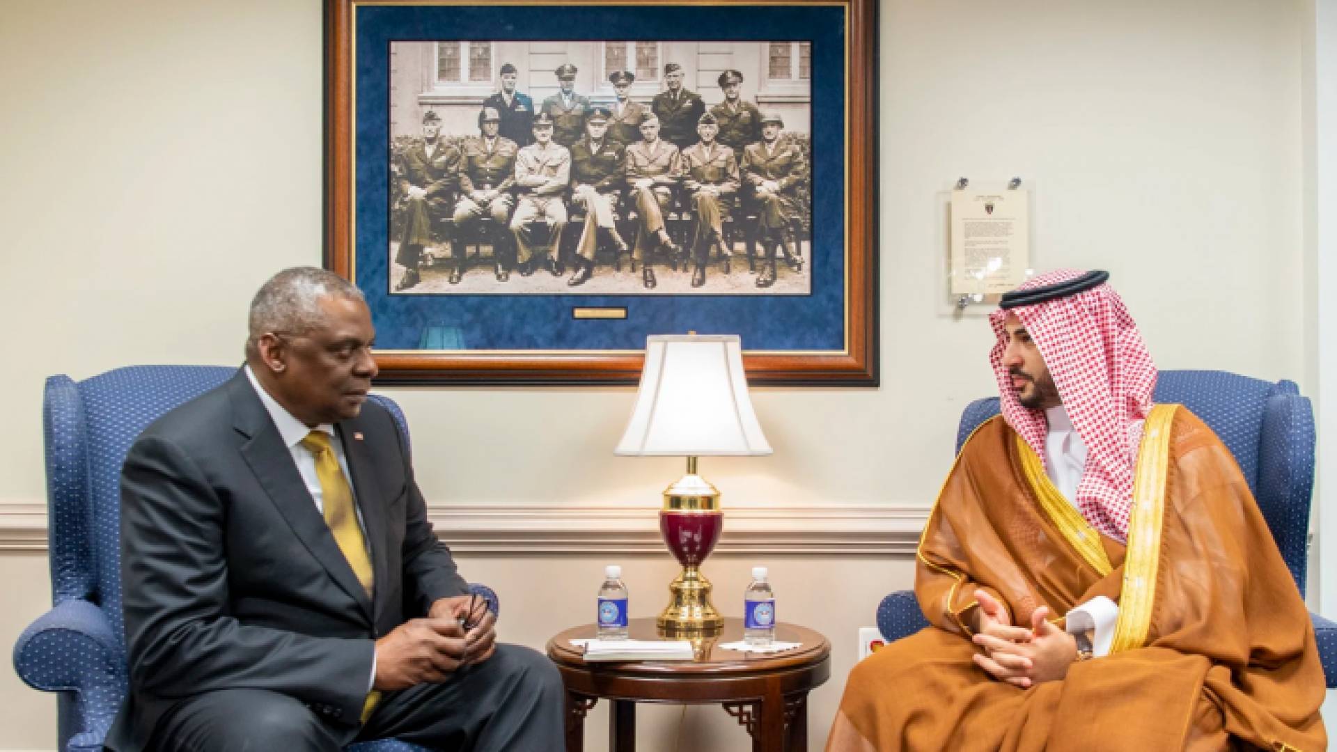 وزير الدفاع الأمريكي لويد أوستن: أشاطر السعودية مخاوفها من أنشطة إيران المزعزعة للاستقرار في المنطقة