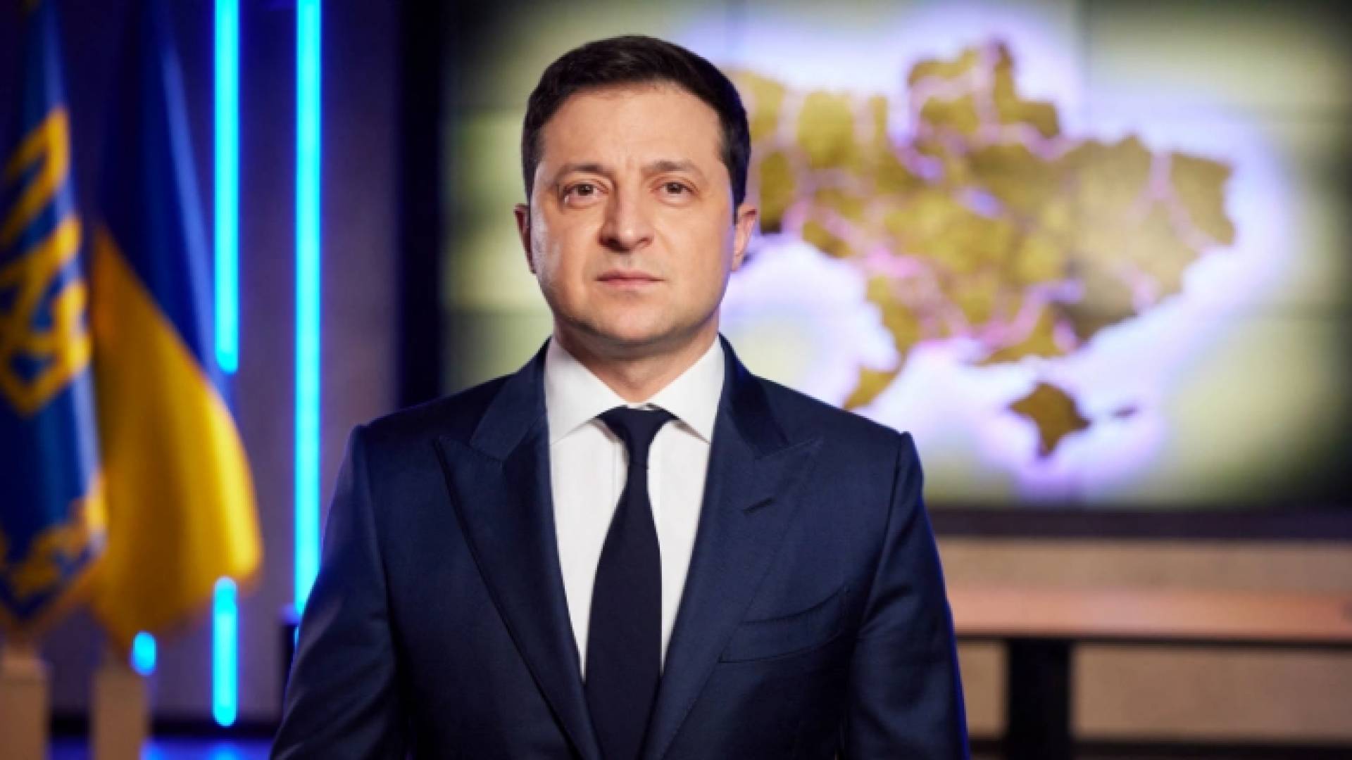 الرئيس الأوكراني فلاديمير زيلينسكي