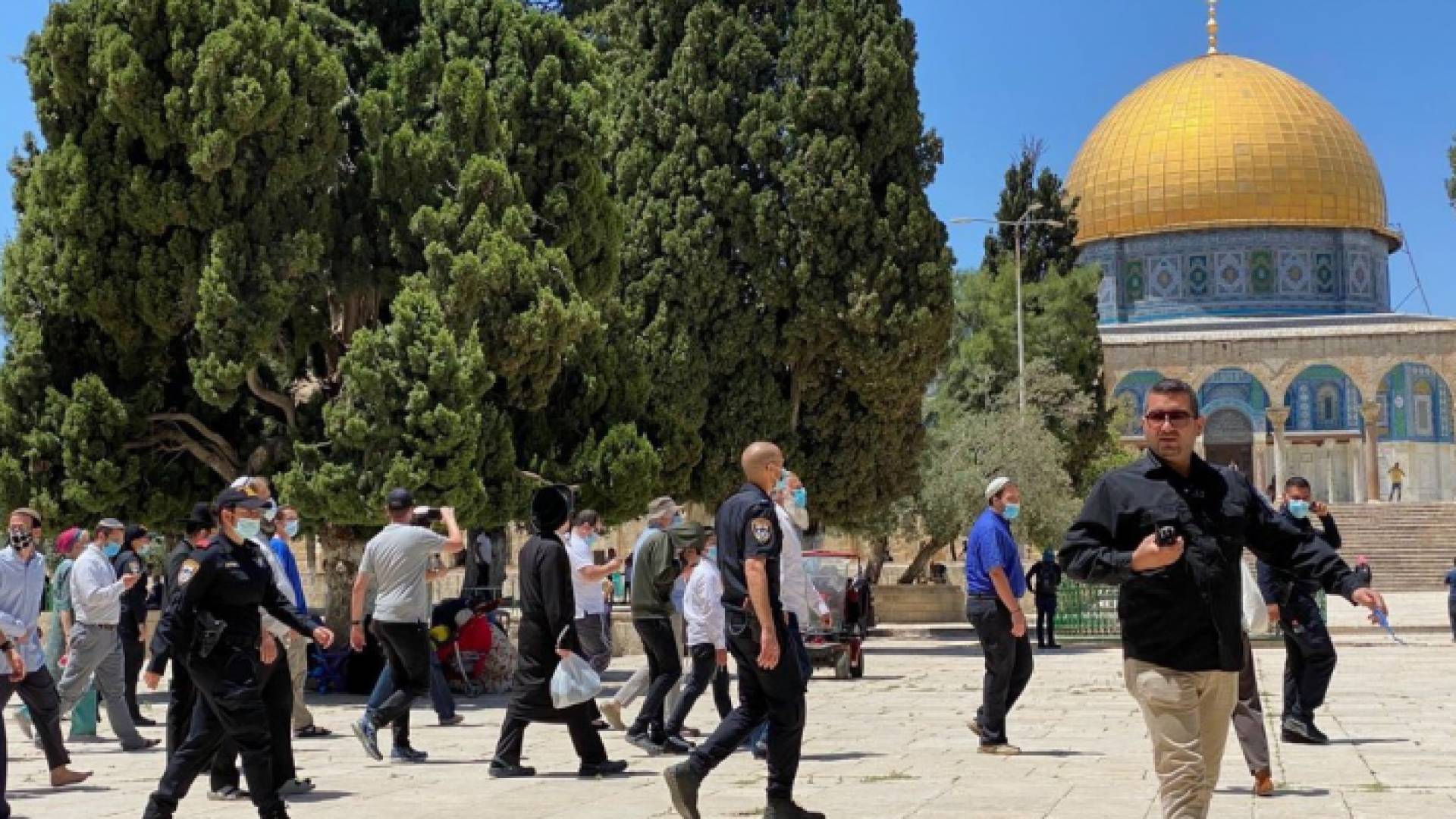 مستوطنون يقتحمون المسجد الأقصى