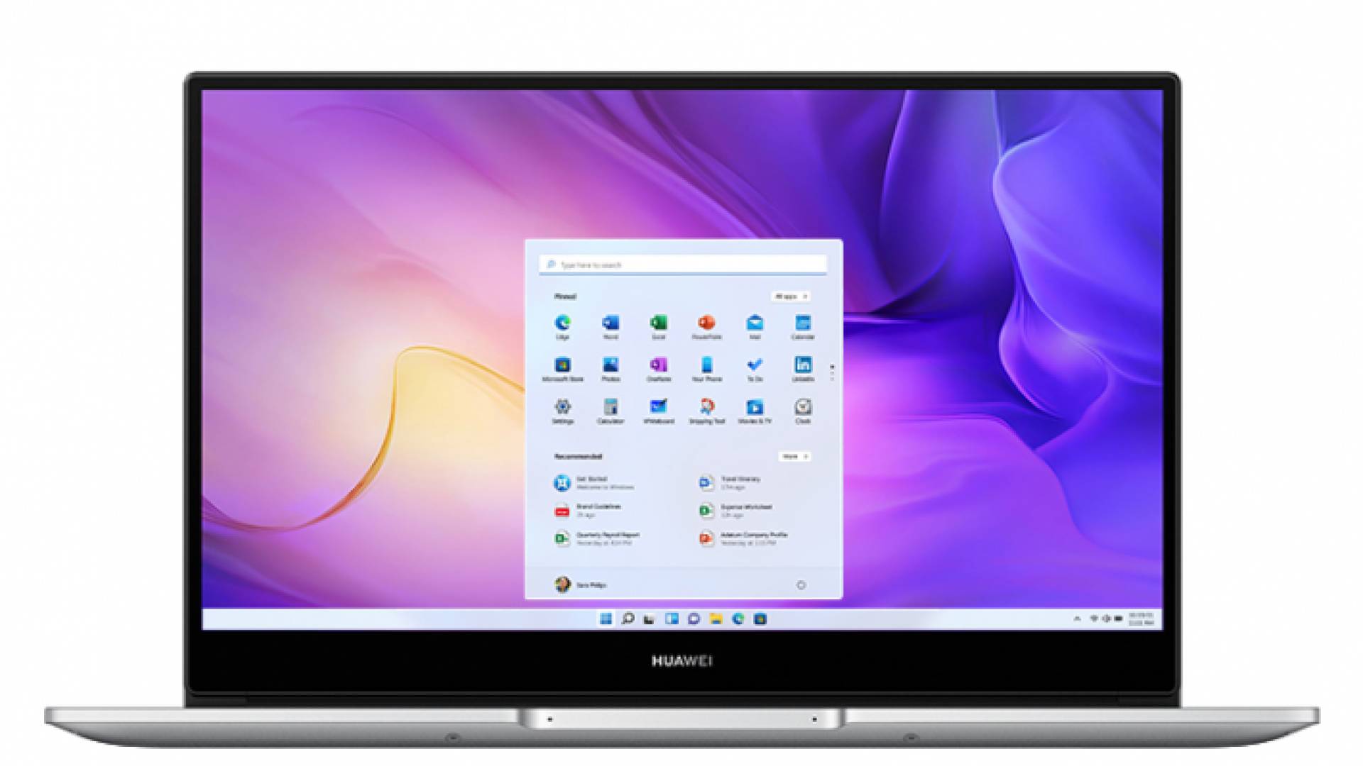صورة توضيحية لحاسوب HUAWEI MateBook D 15
