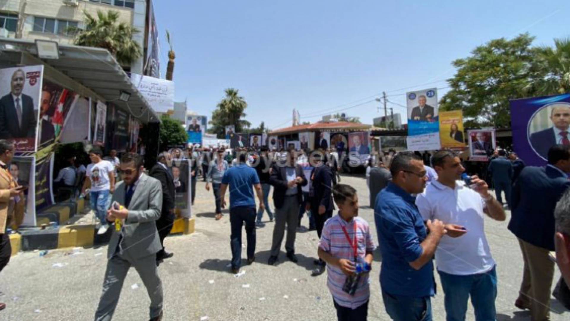 جانب من انتخابات المحامين