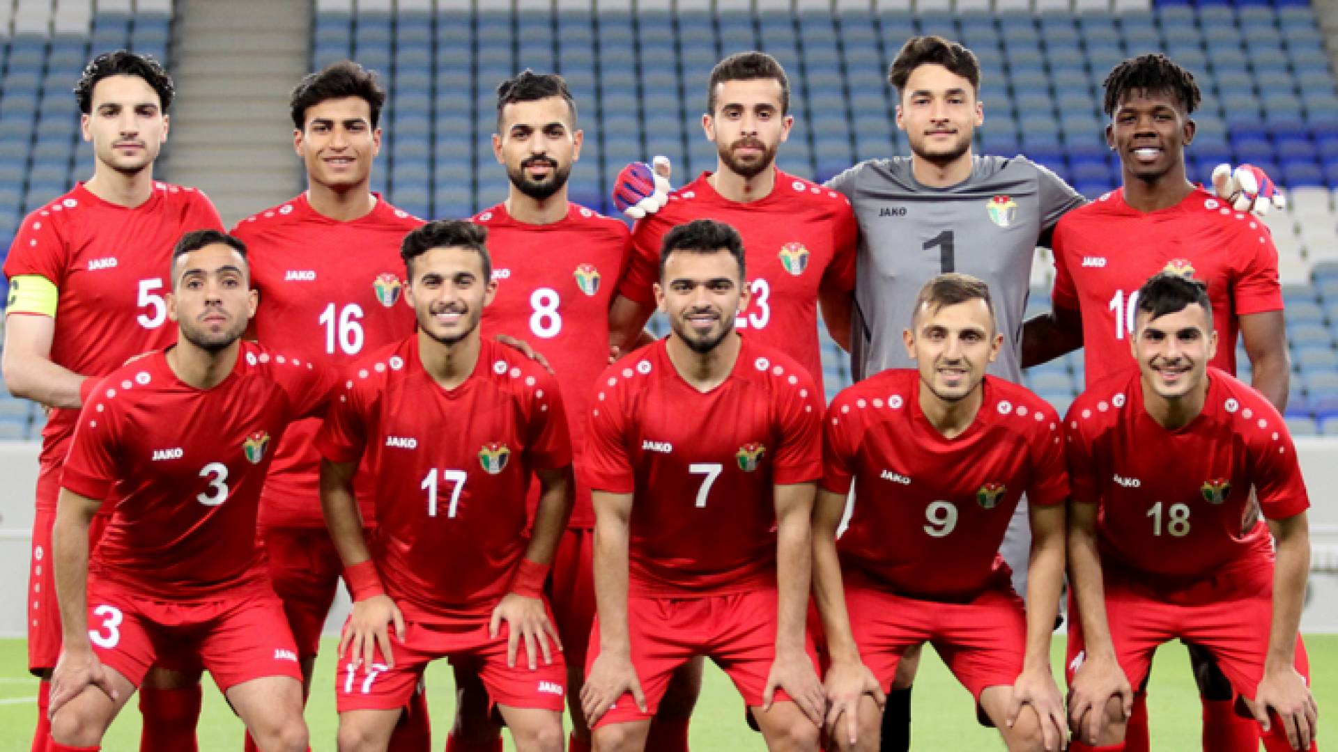 لاعبو المنتخب الوطني الأولمبي تحت 23 عاما