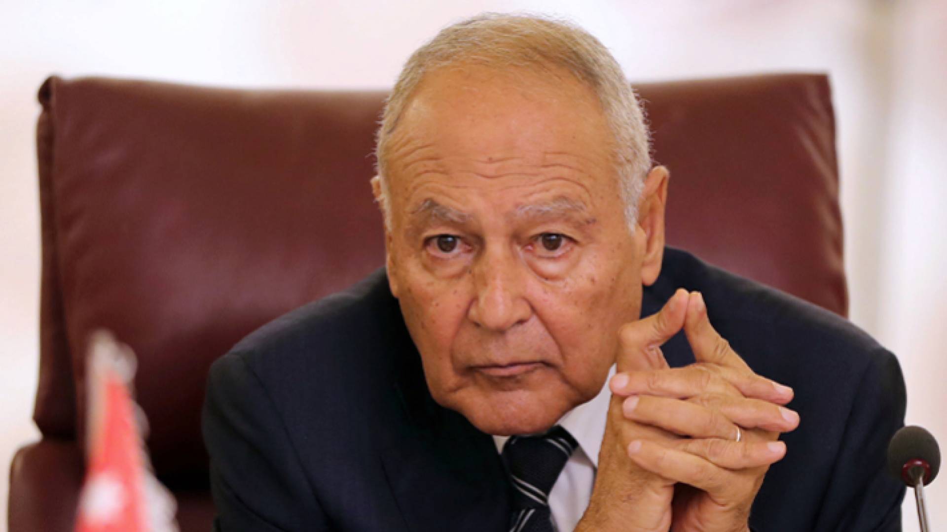 الأمين العام لجامعة الدول العربية أحمد أبو الغيط