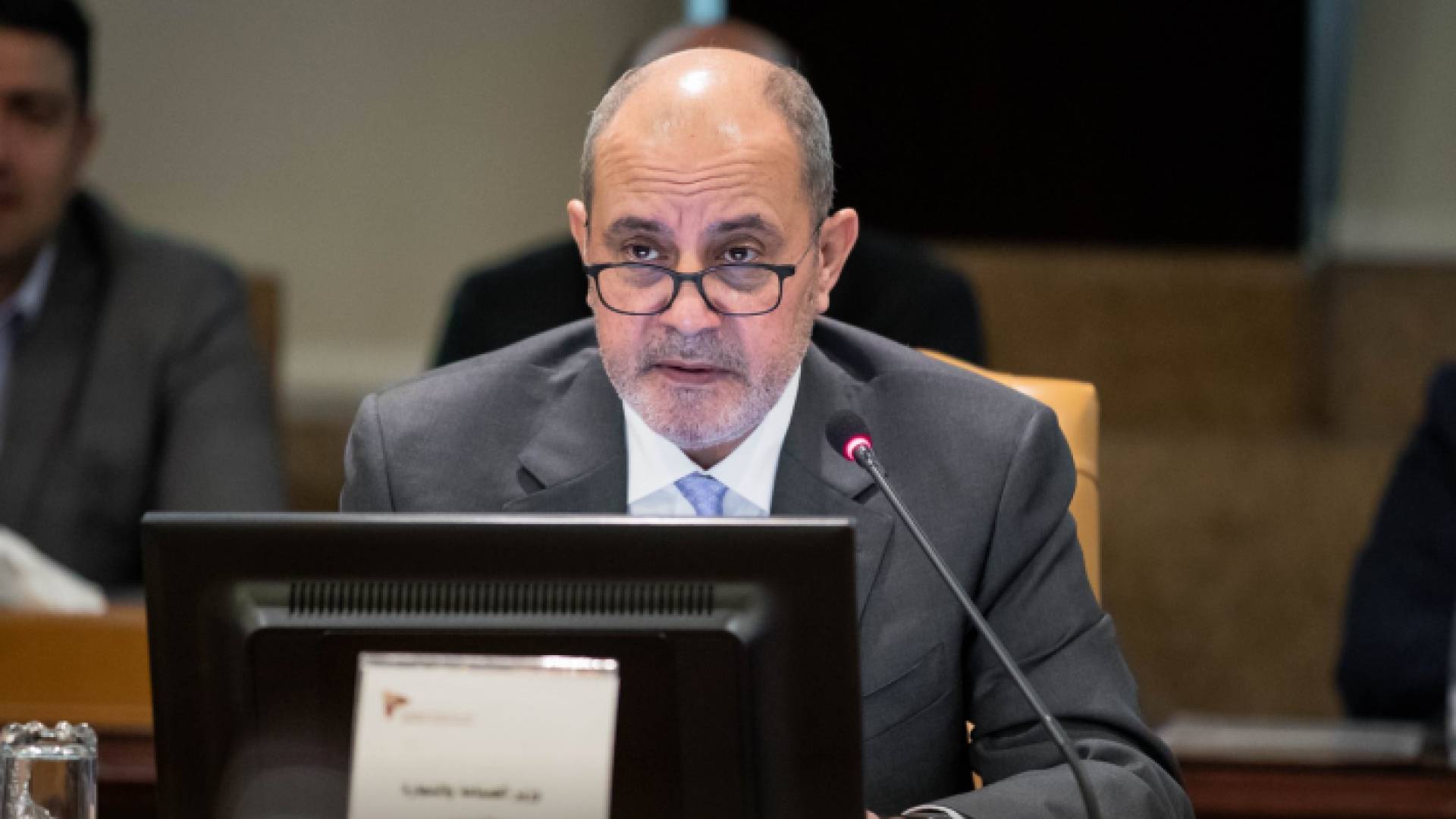 وزير الصناعة والتجارة والتموين يوسف الشمالي