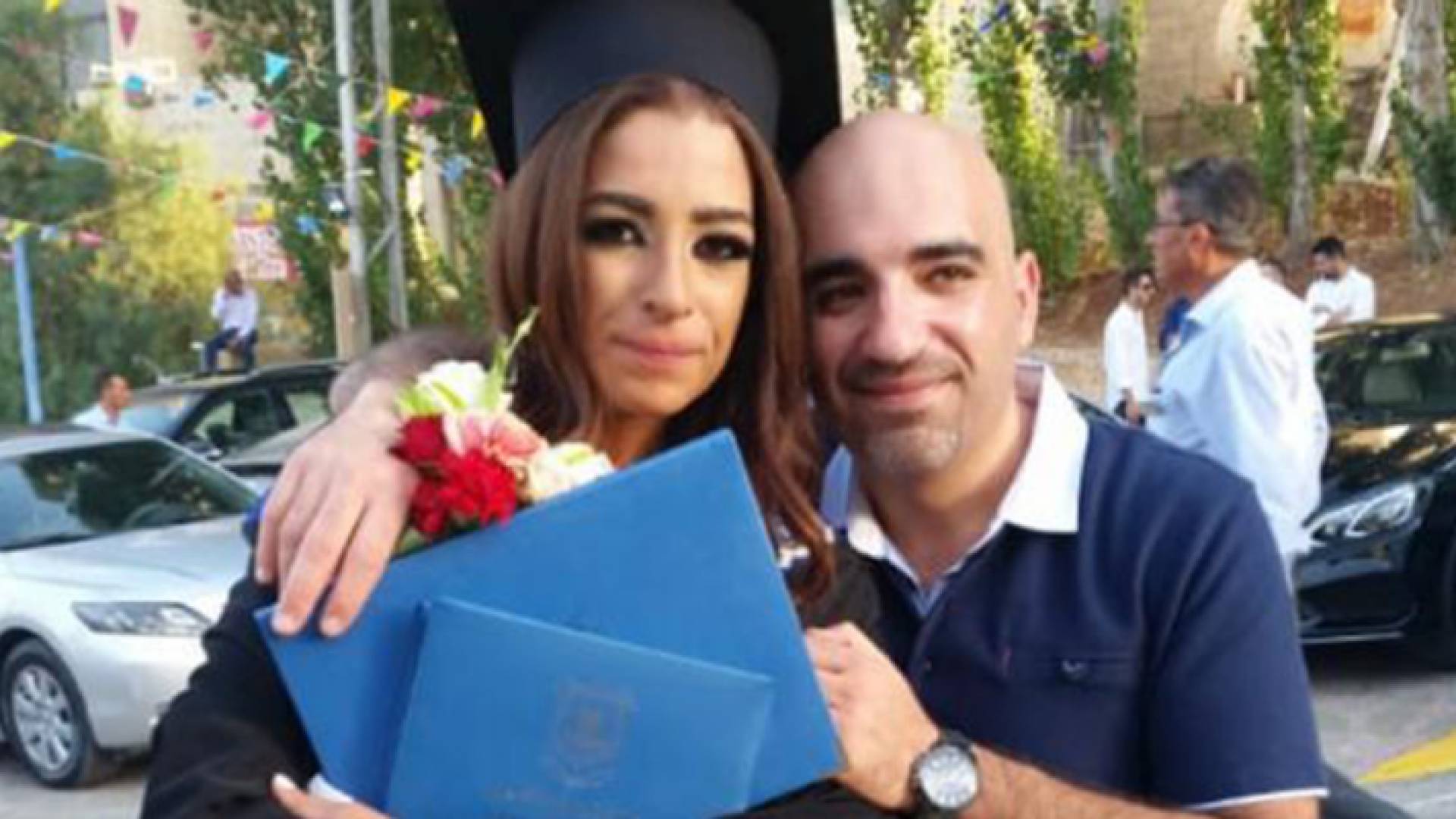 الراحلان وعد عبيدات وشقيقها خالد عبيدات