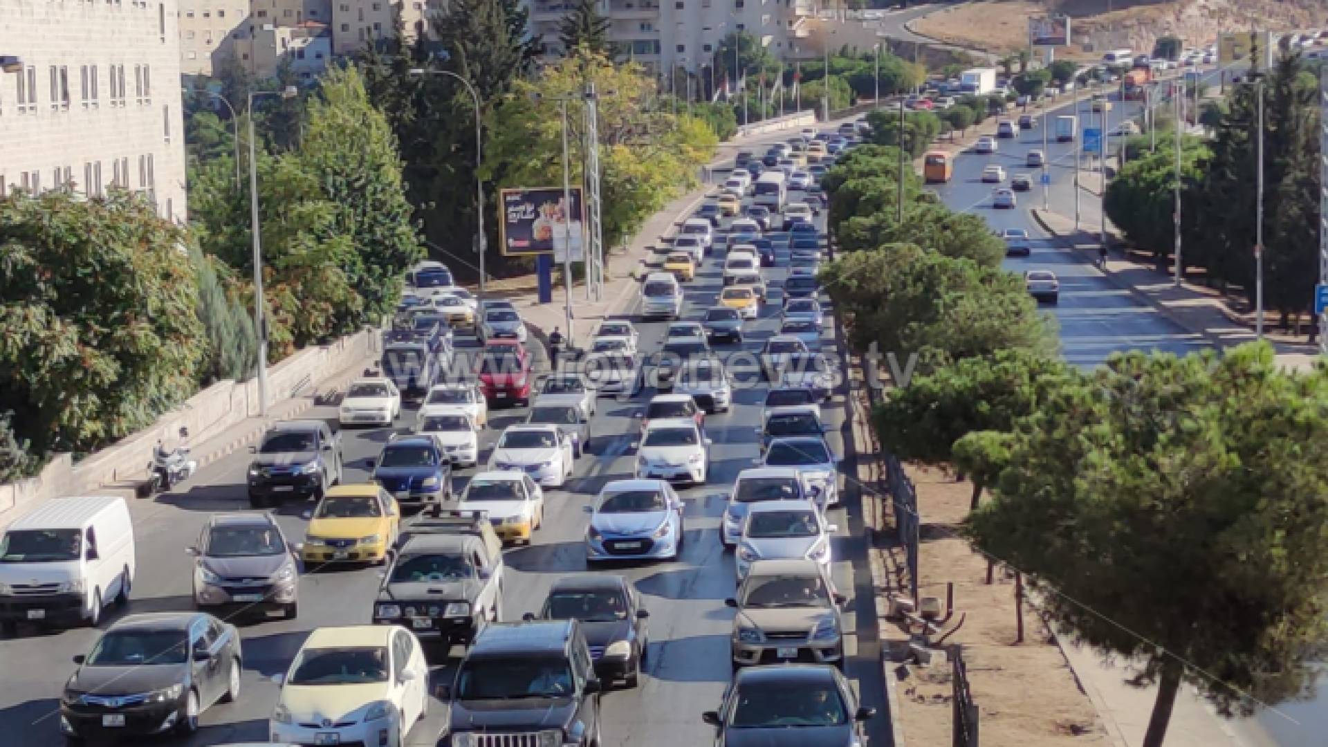 أزمات سير في عمان - ارشيفية