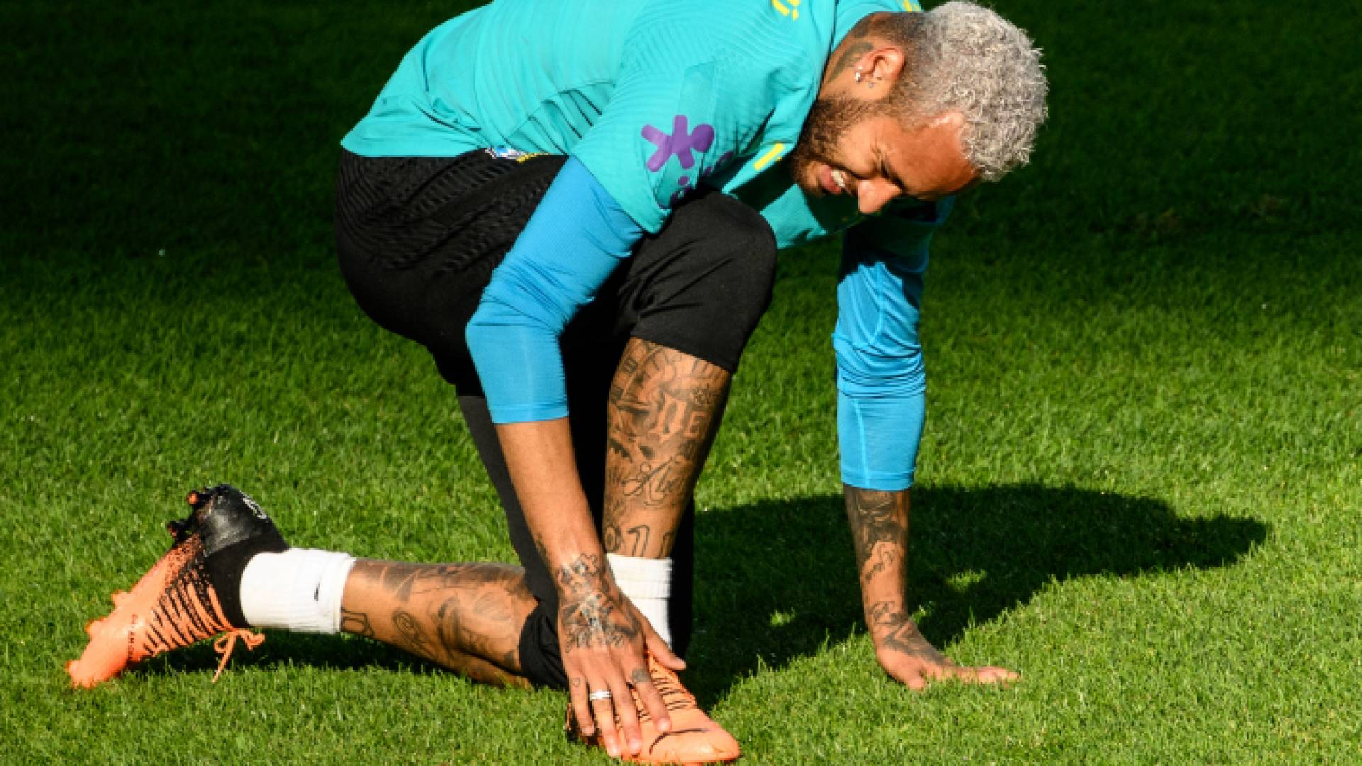 نيمار تعرض لإصابة في قدمه اليمنى خلال التدريبات