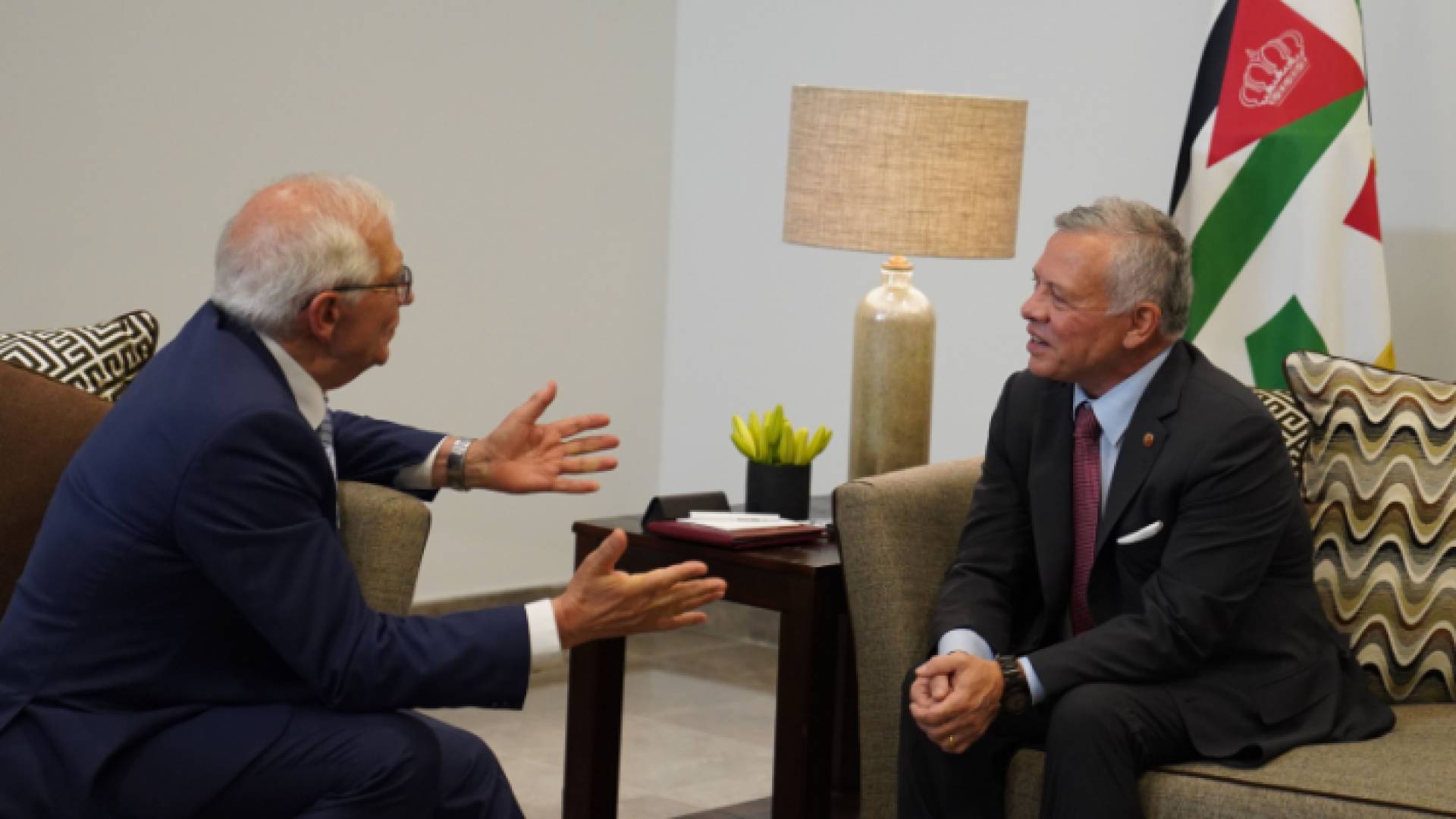 الملك: القضية الفلسطينية تحتاج إلى جهود وتكاتف إقليمي ودولي لإحراز تقدم في تحريك عملية السلام