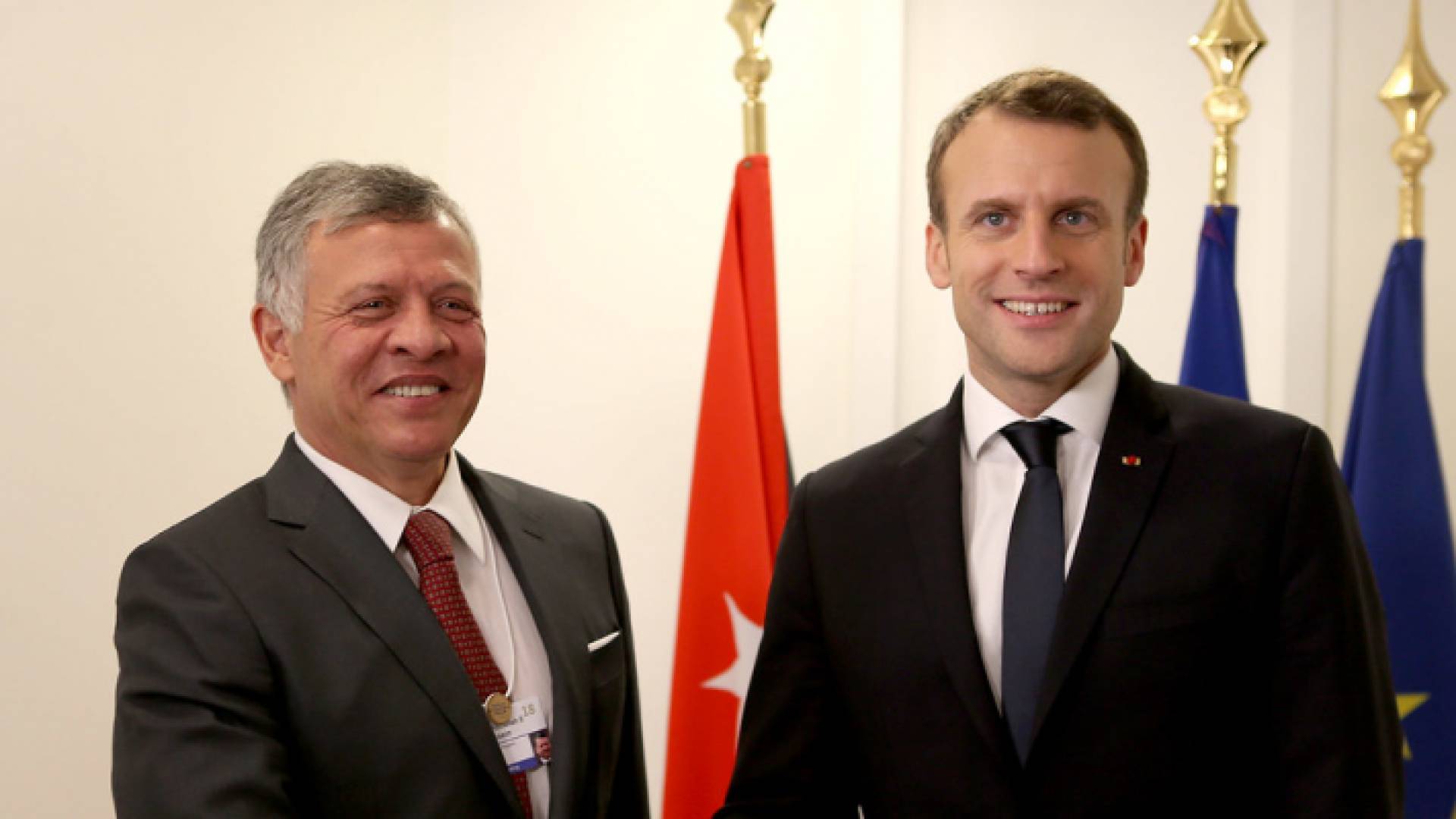 جلالة الملك وماكرون