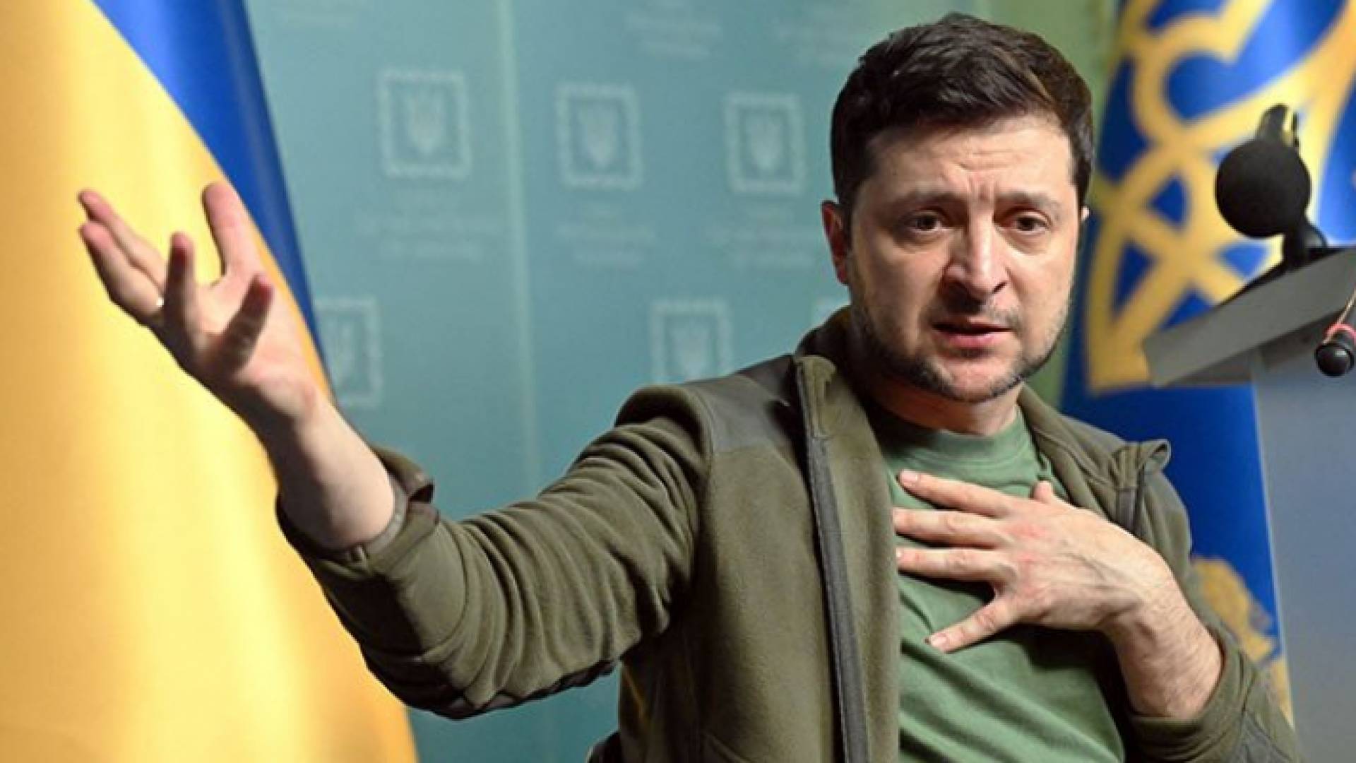 الرئيس الأوكراني فولوديمير زيلينسكي