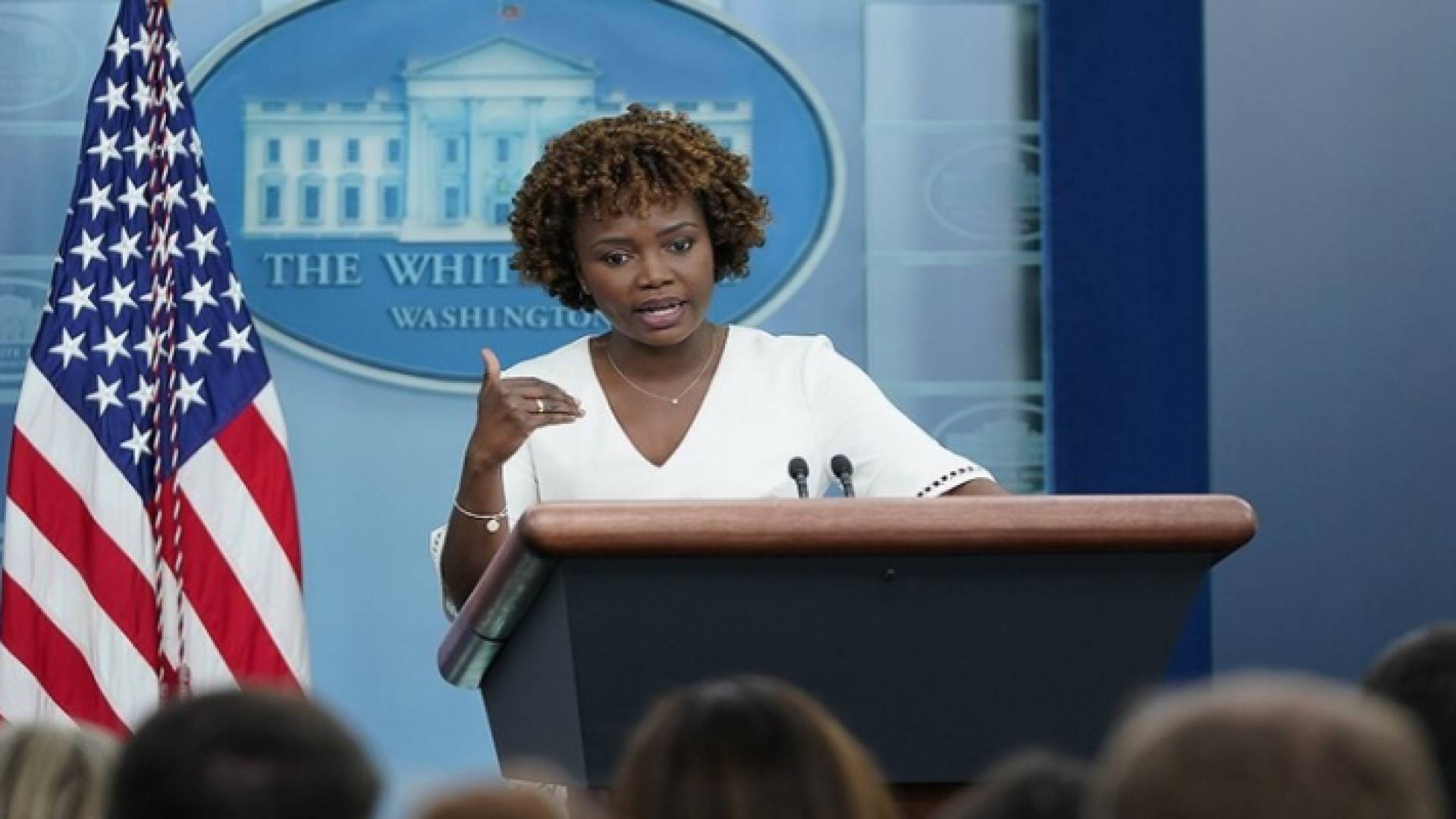 المتحدثة باسم البيت الأبيض كارين جان-بيير