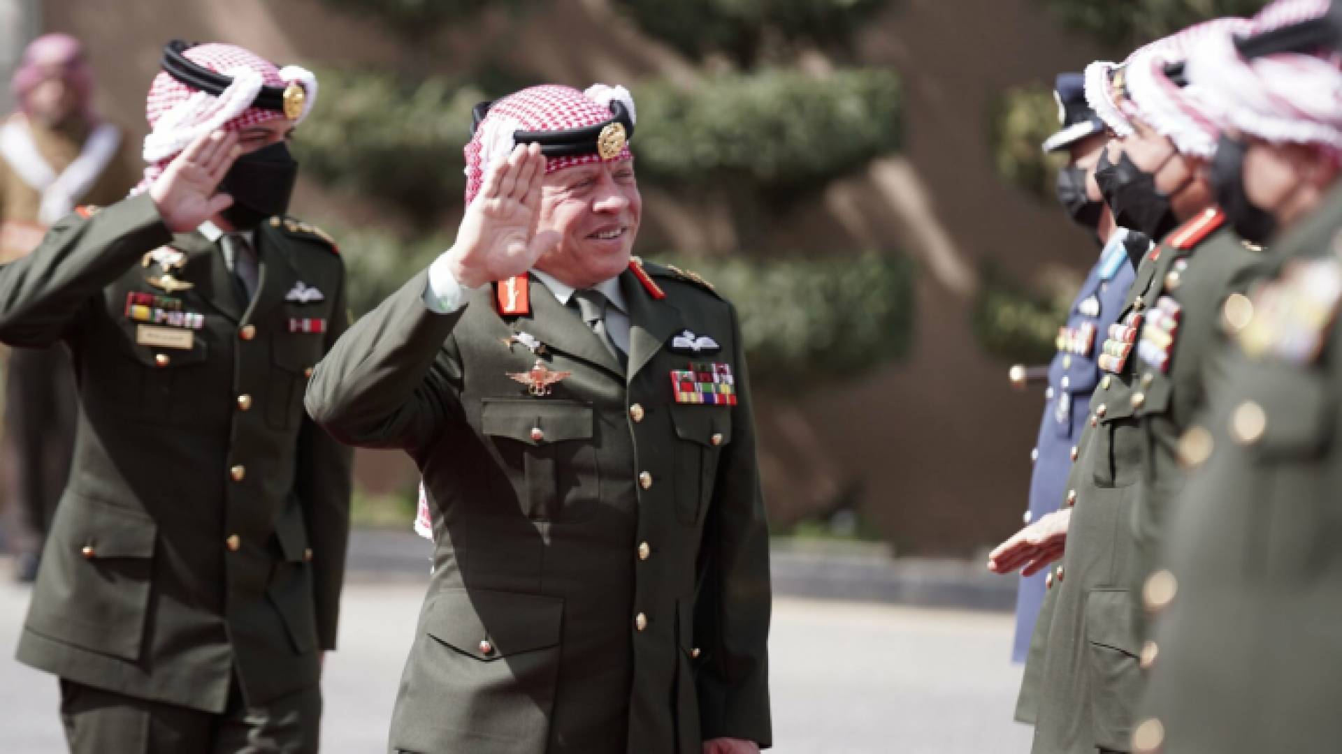 جلالة الملك وولي العهد