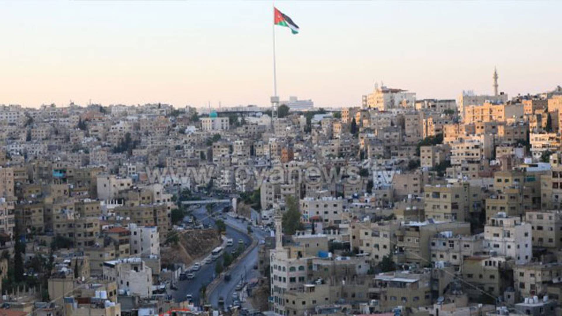 جانب من العاصمة عمان