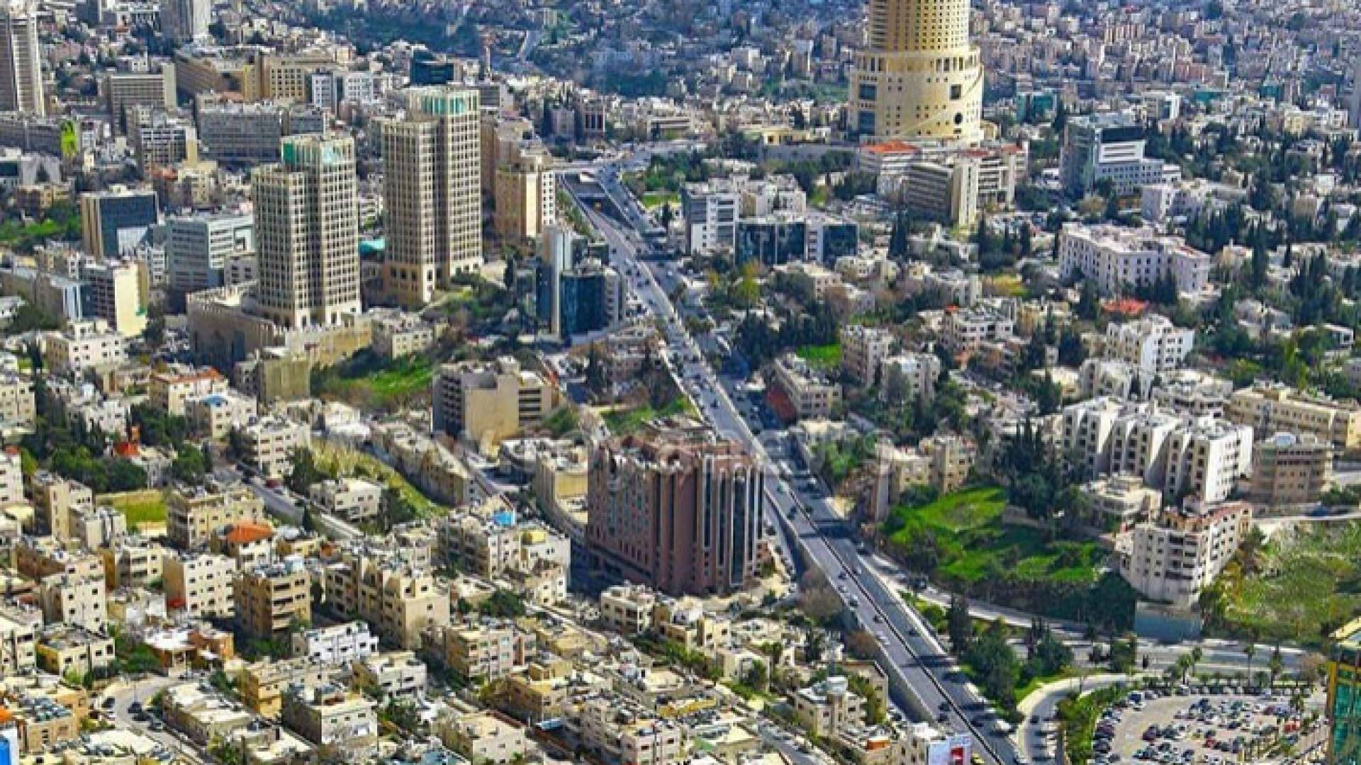 جزء من العاصمة عمان