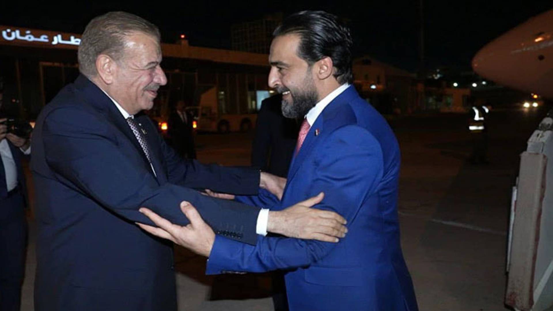 الدغمي يستقبل الحلبوسي