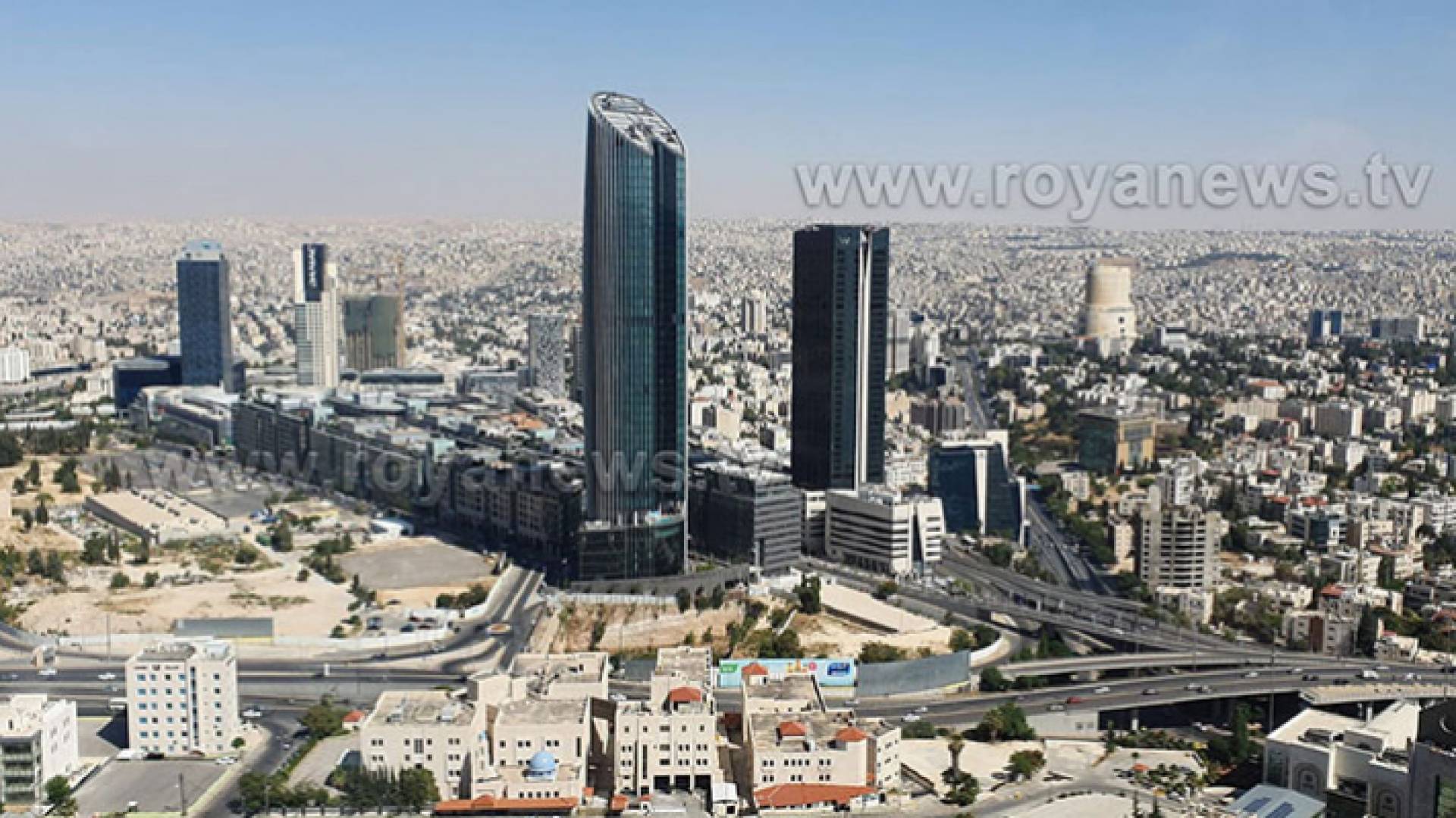 جانب من العاصمة عمان