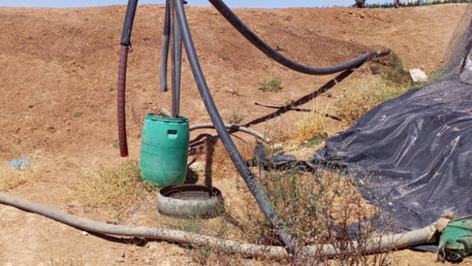 صورة للاعتداء