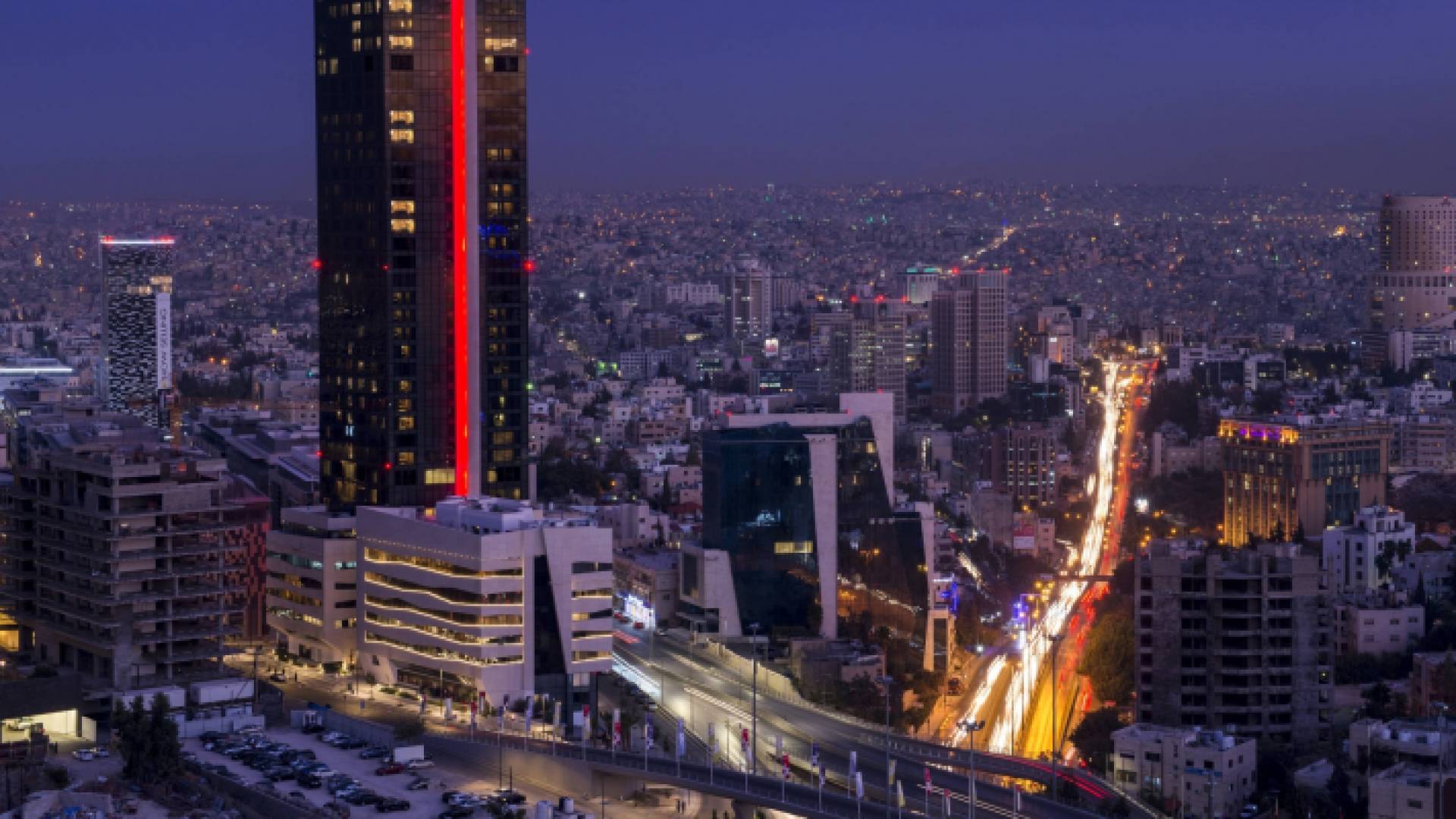 جانب من العاصمة عمان